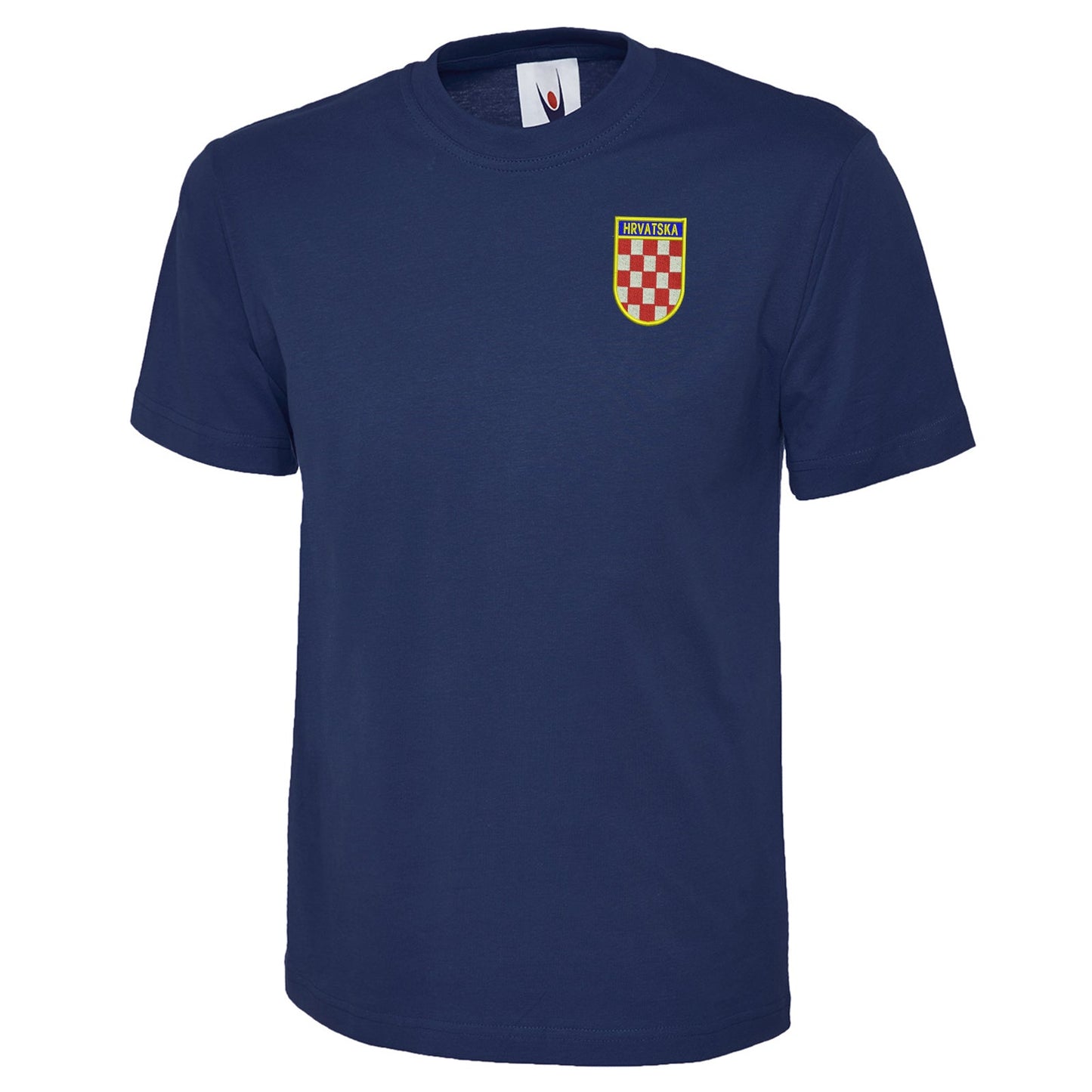 Retro Croatia 1960s Embroidered Classic T-Shirt