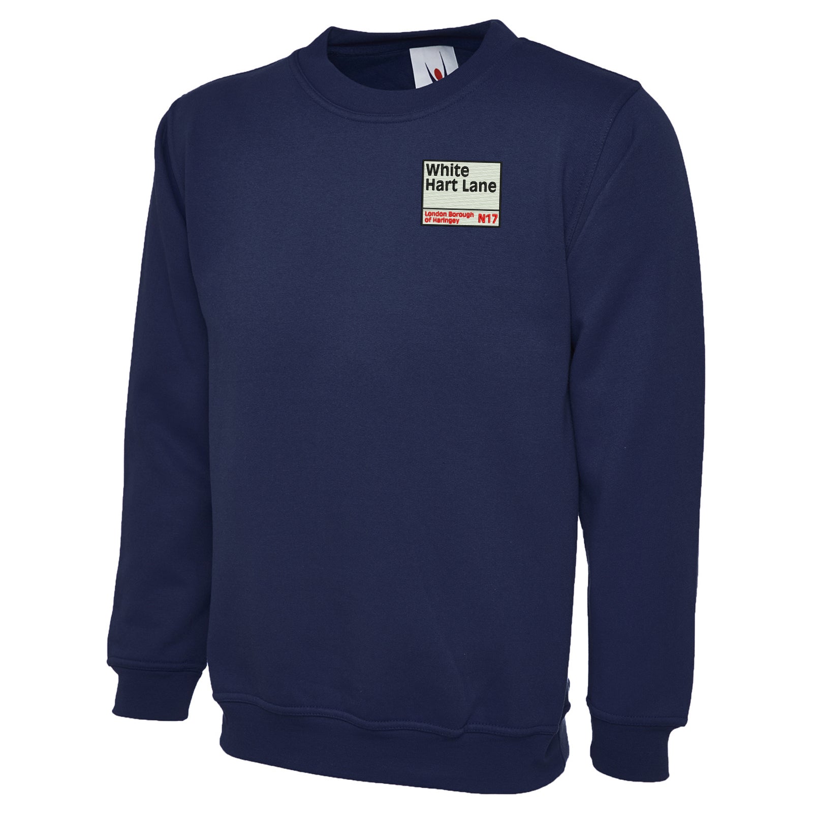 Retro White Hart Lane Sweatshirt