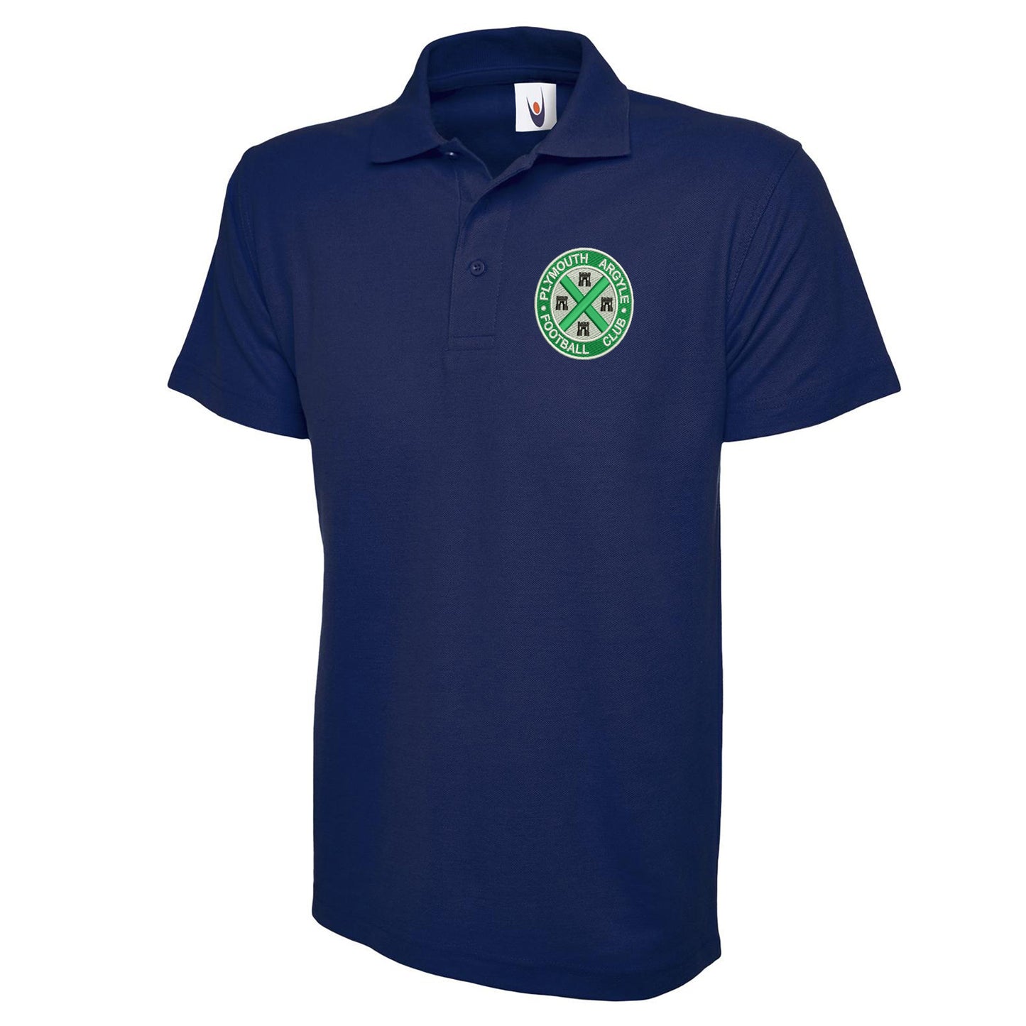 Retro Plymouth 1911 Embroidered Classic Polo Shirt