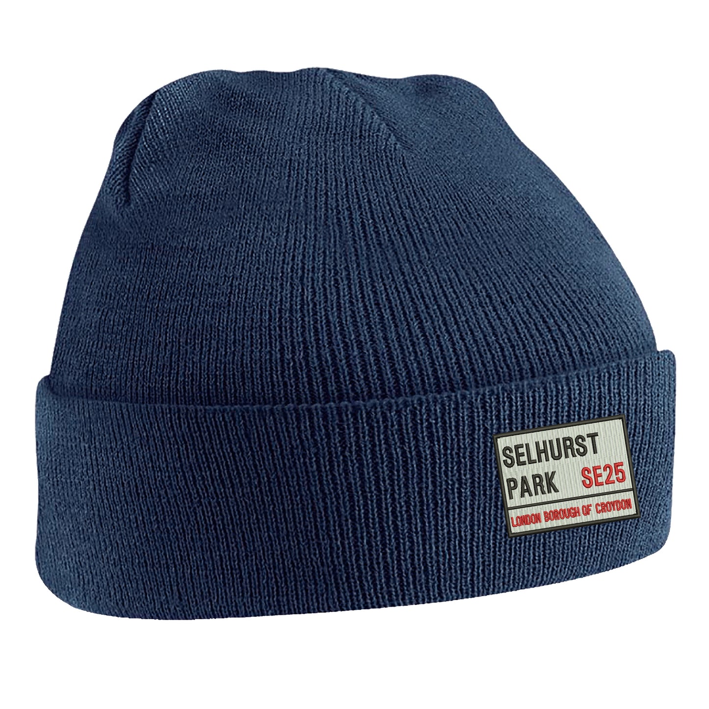 Selhurst Park SE25 Embroidered Beanie Hat