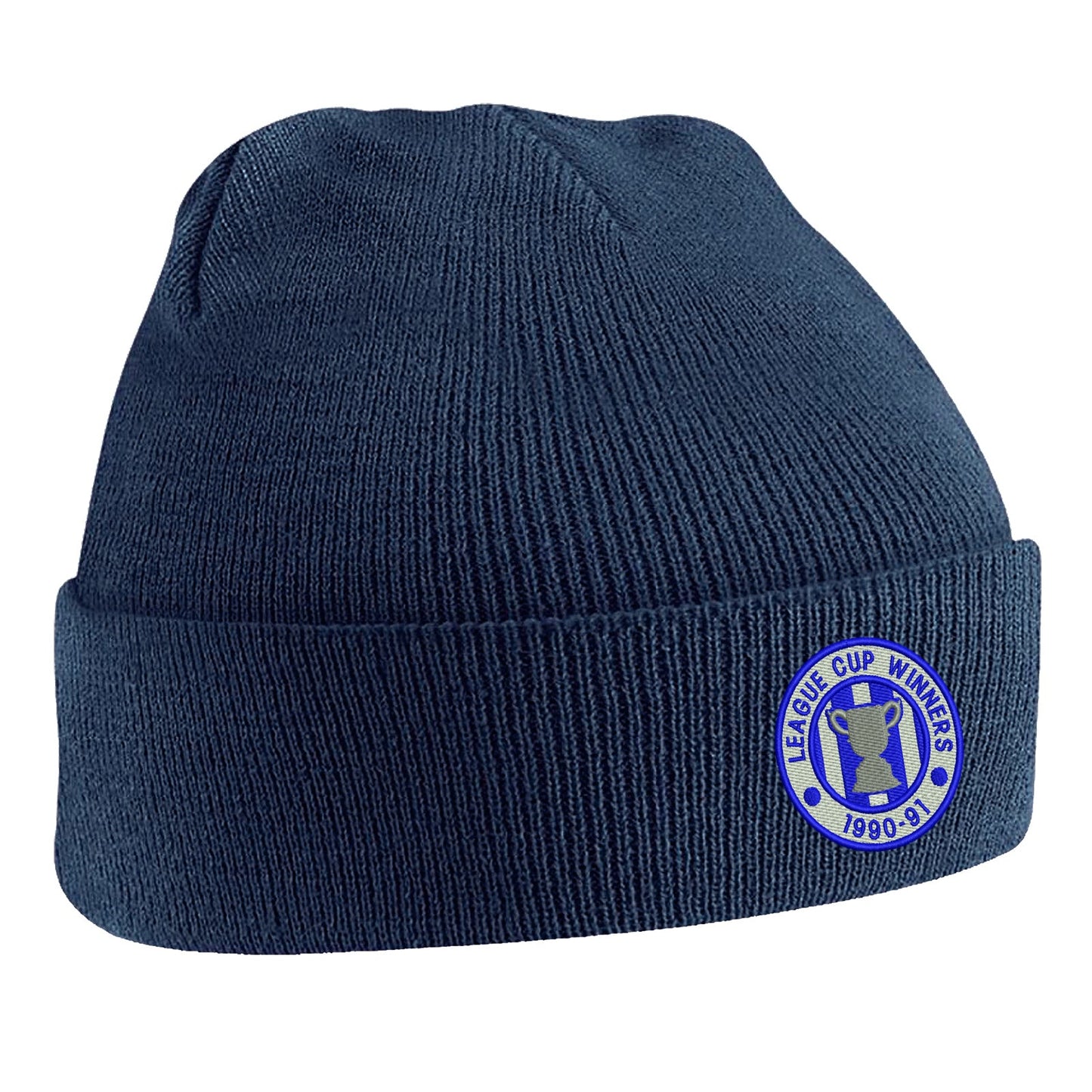 Retro Sheffield Wednesday League Cup Winners 1991 Beanie Hat