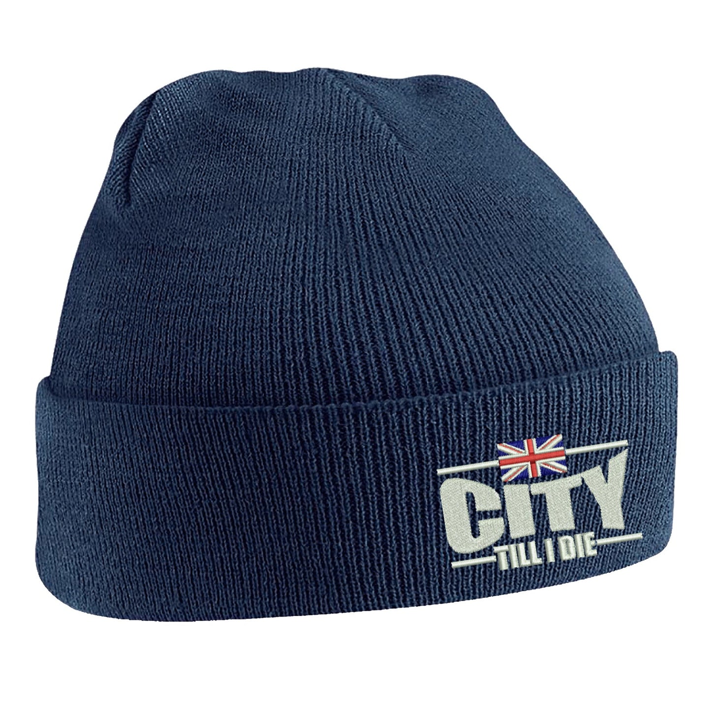 City Till I Die Union Jack Beanie Hat