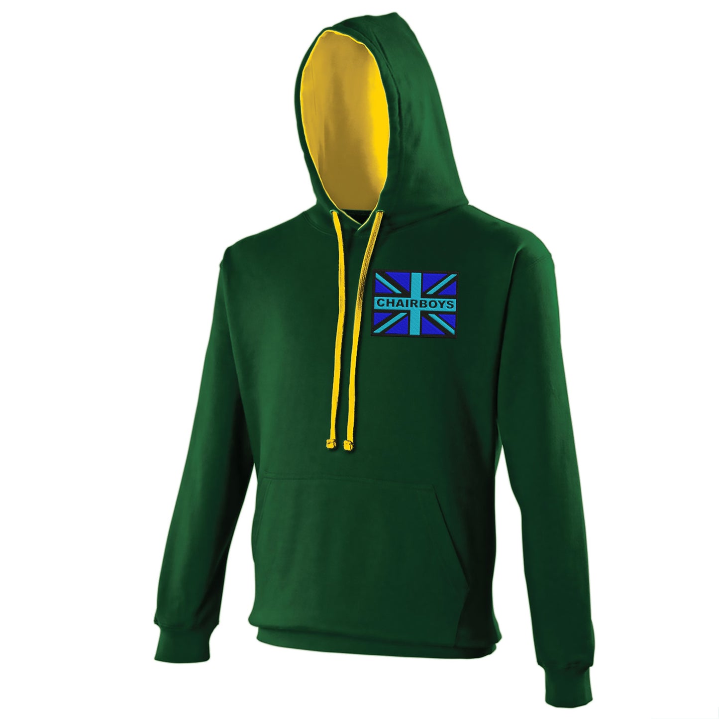 Chairboys Coloured Union Jack Hoodie