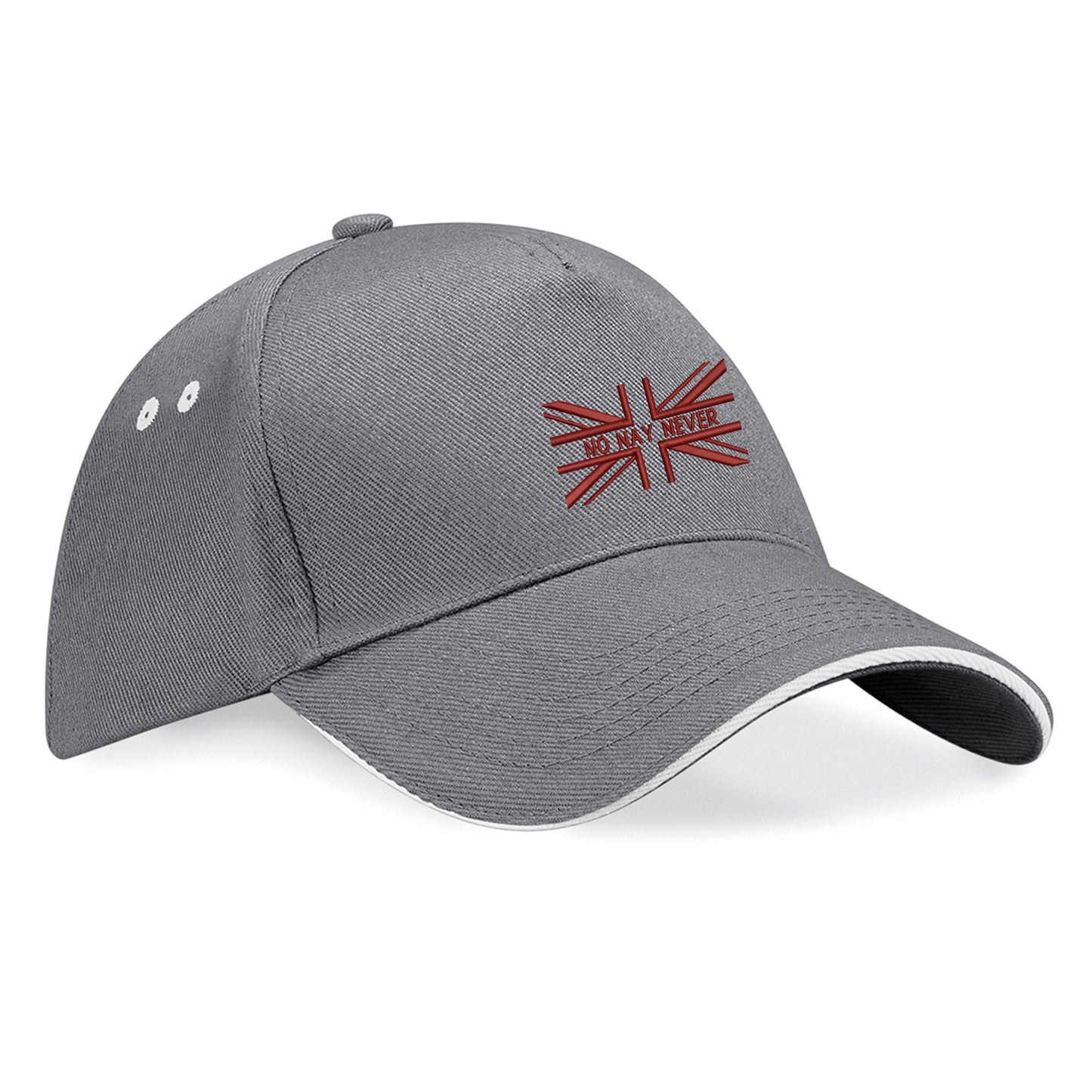 No Nay Never Union Jack Baseball Cap