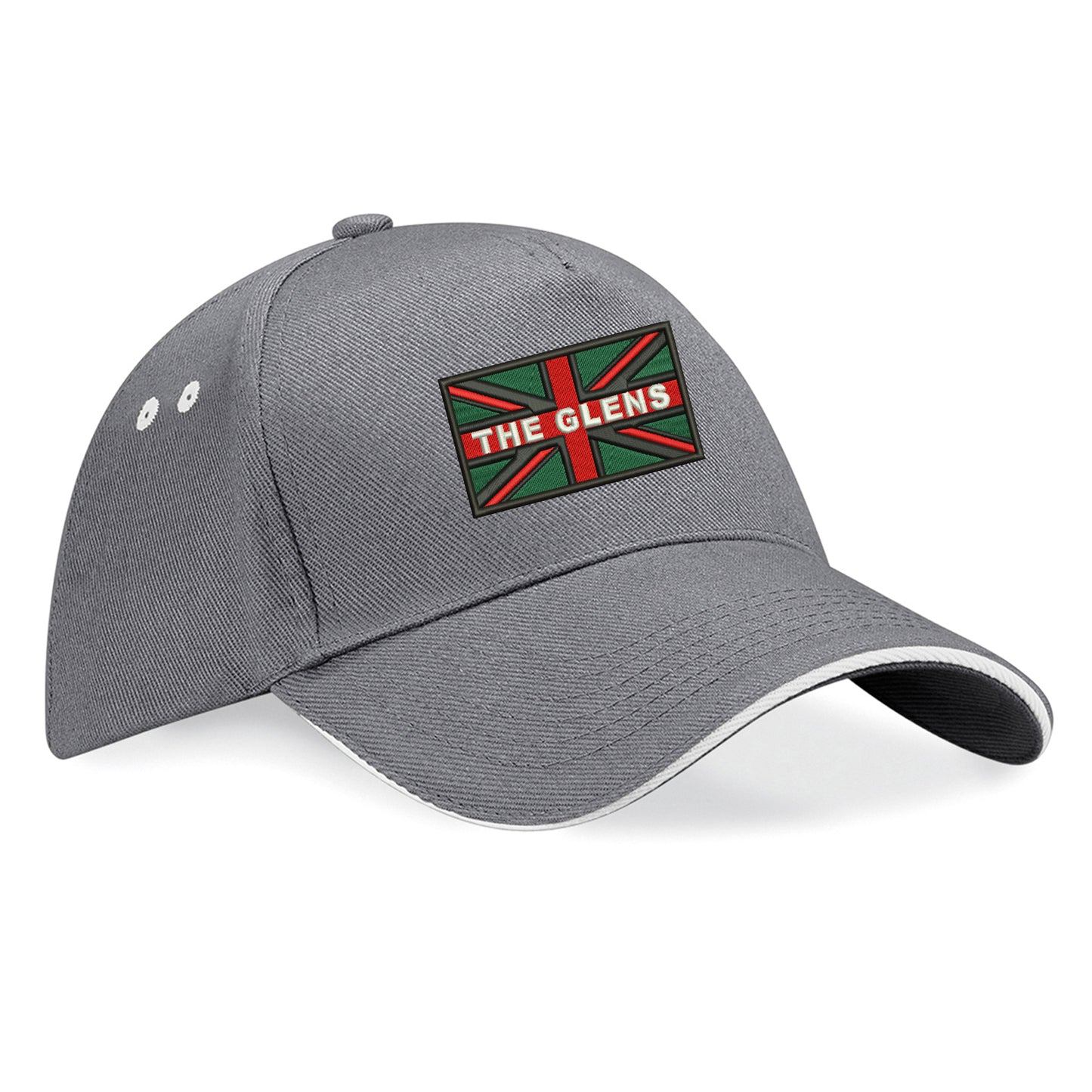 The Glens Coloured Union Jack Cap