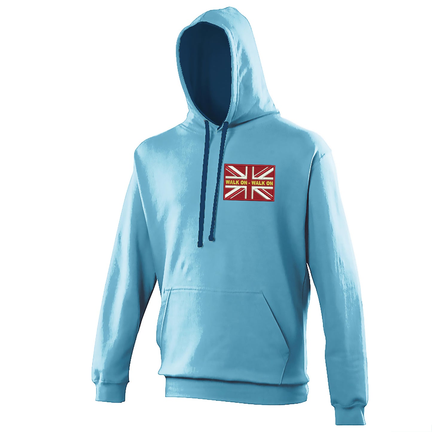 Walk On Walk On Coloured Union Jack Hoodie