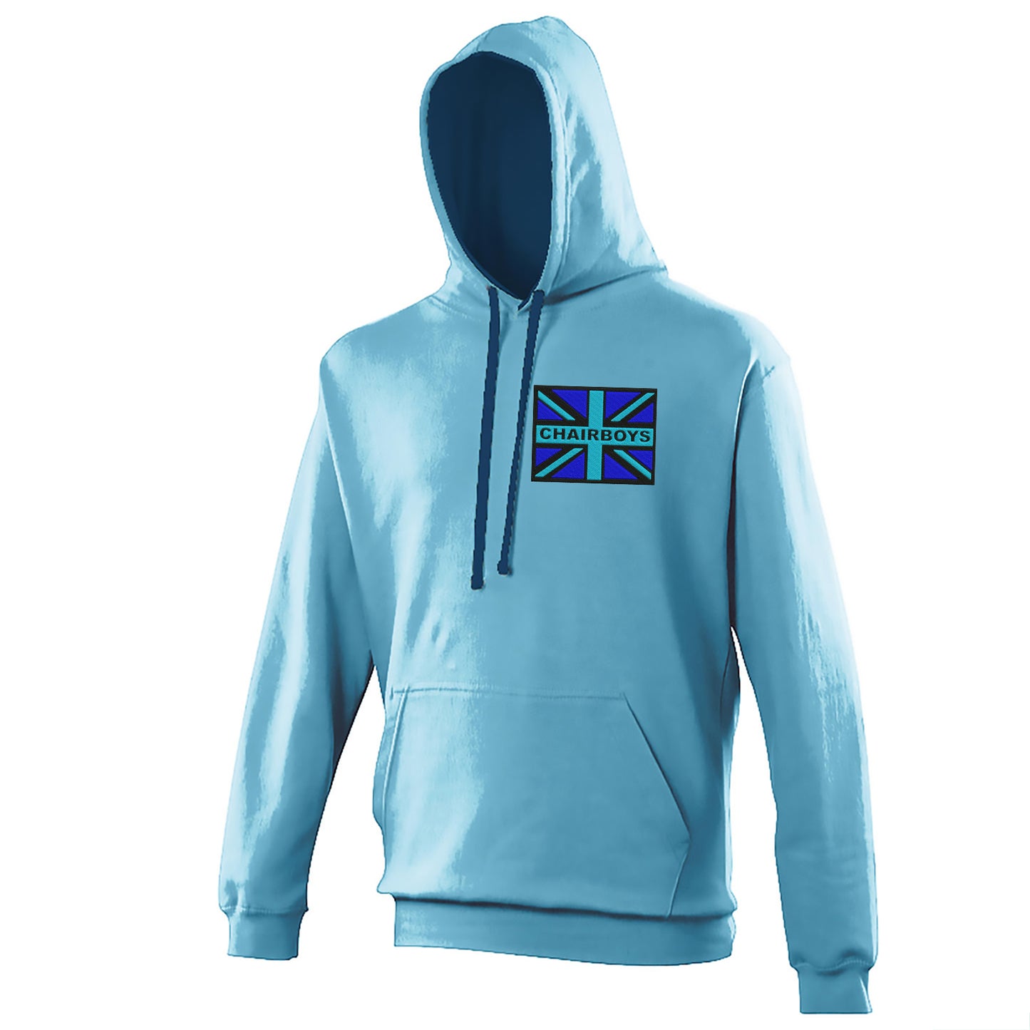 Chairboys Coloured Union Jack Hoodie
