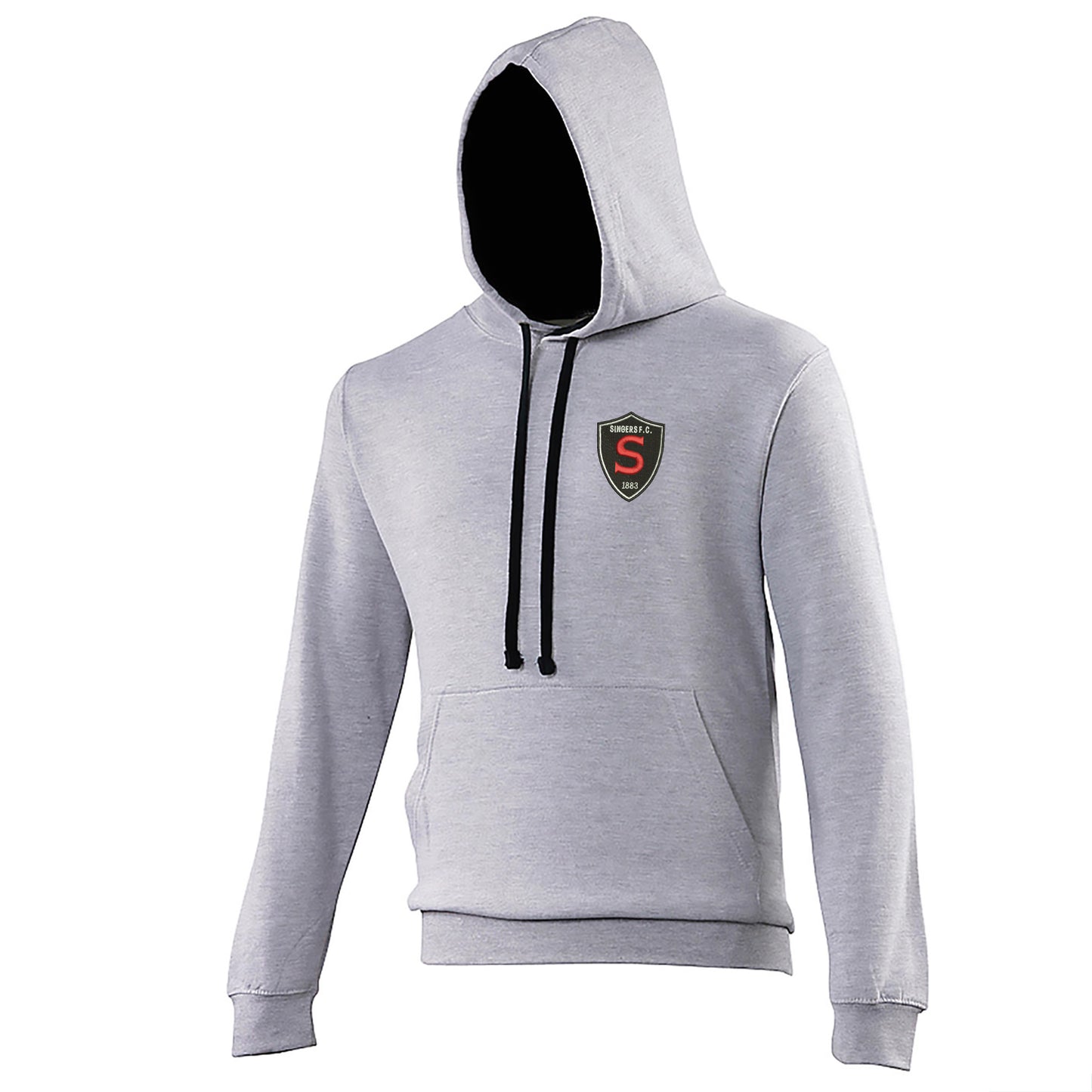 Retro Singers FC Embroidered Contrast Hoodie