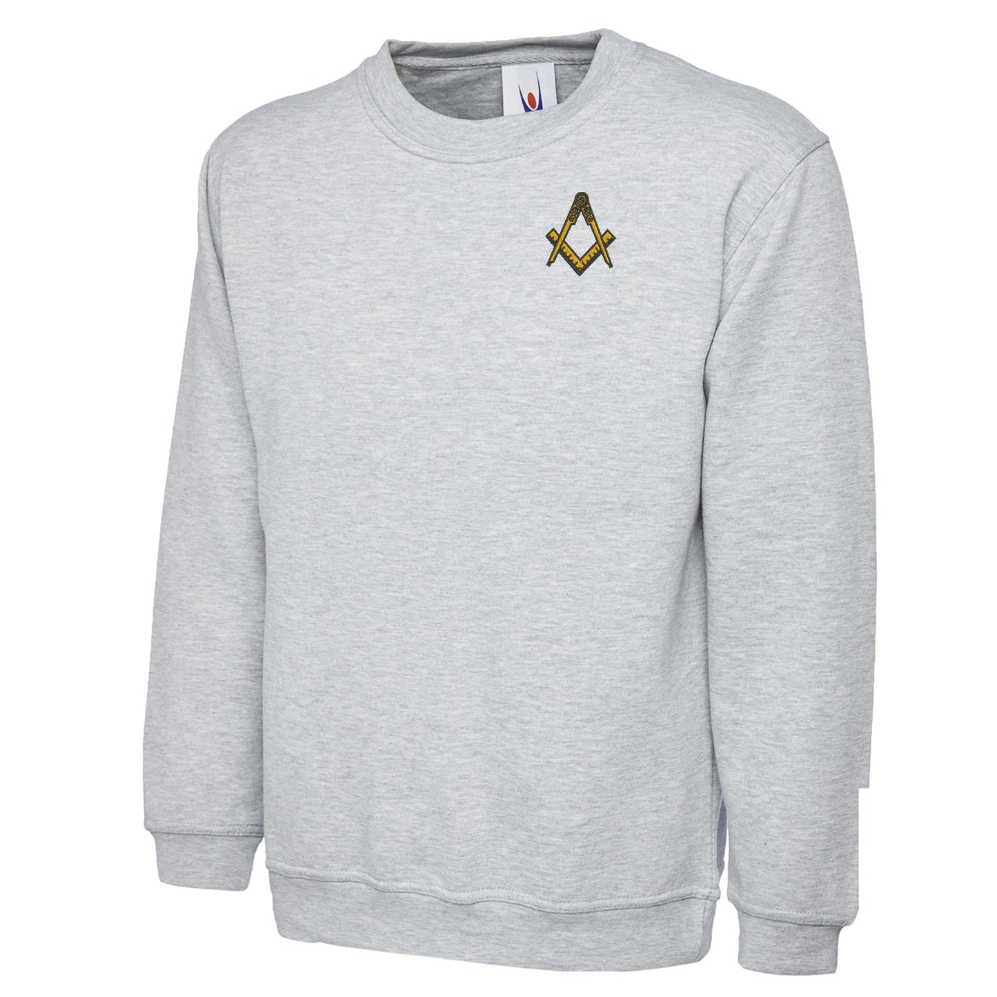 Freemasonry without G Embroidered Classic Sweatshirt