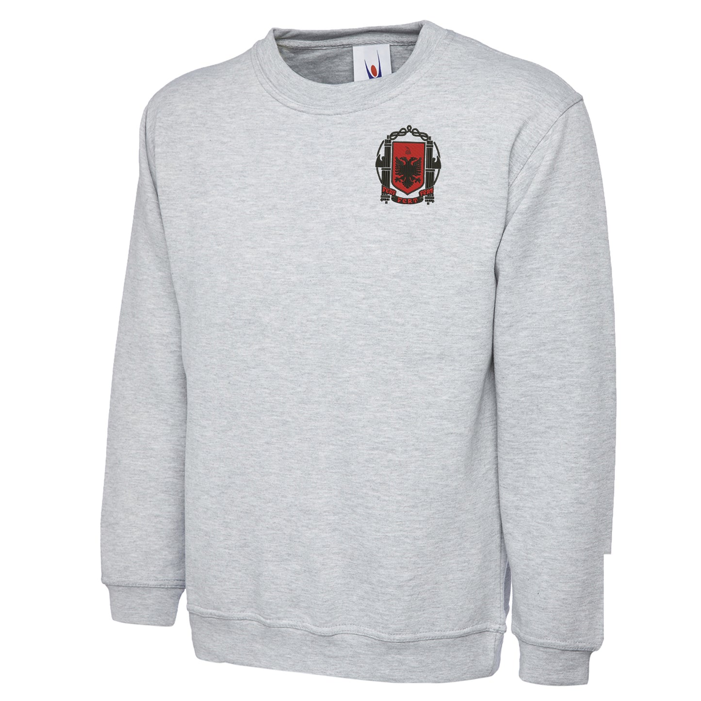 Retro Albania 1935 Embroidered Classic Sweatshirt