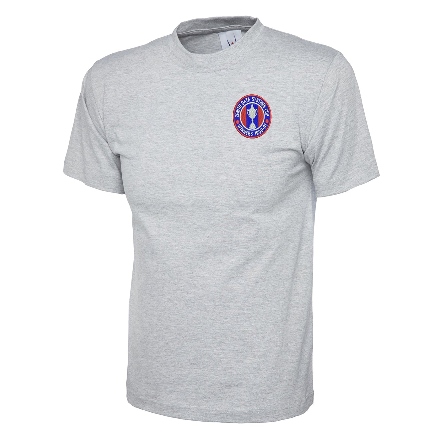 Retro Crystal Palace Zenith Data Systems Cup Winners 1991 Embroidered Children's T-Shirt