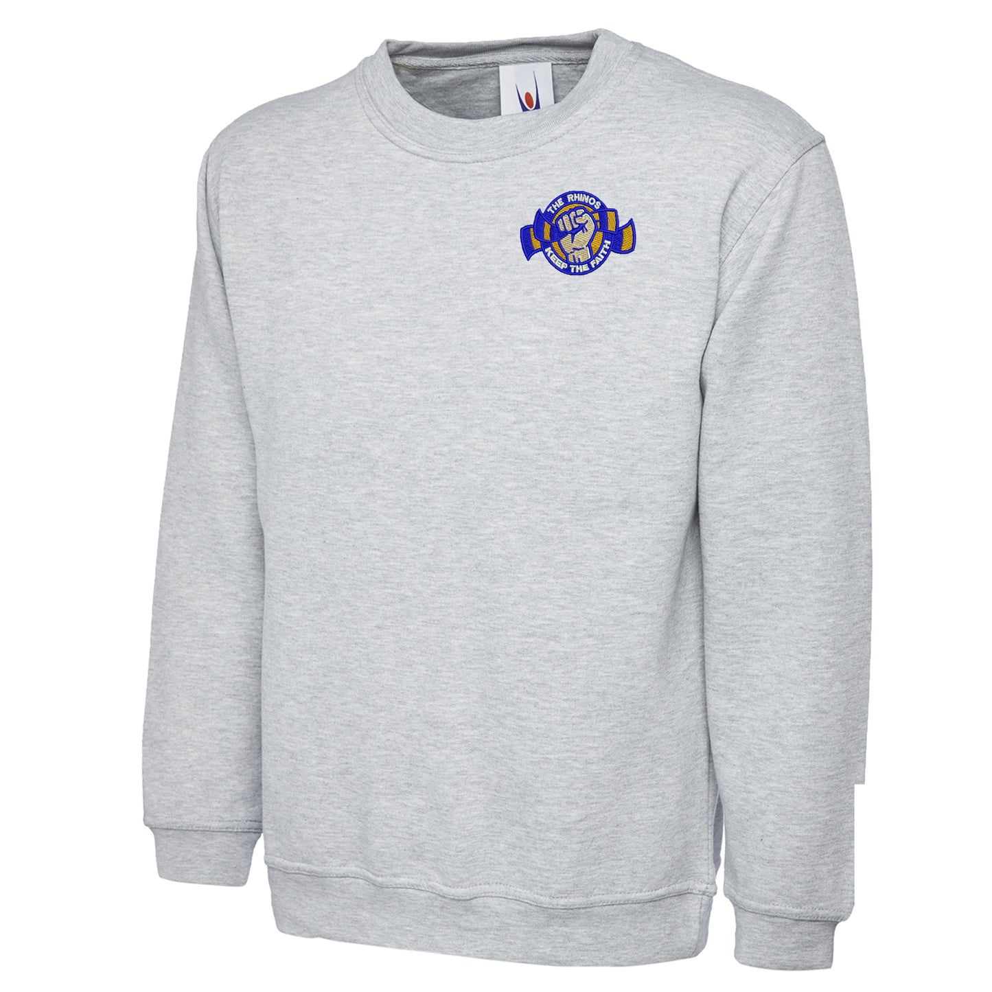 The Rhinos Keep The Faith Embroidered Classic Sweatshirt