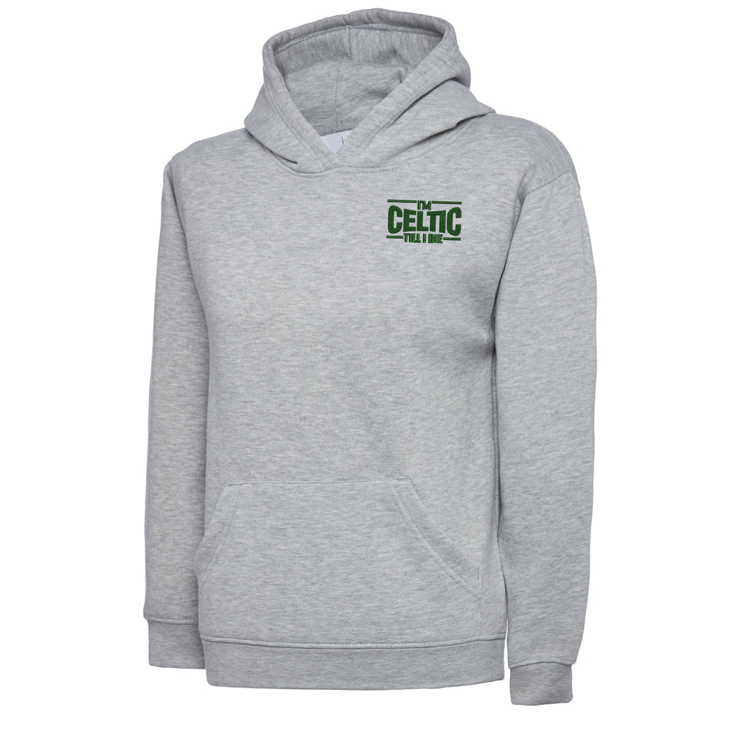 I'm Celtic Till I Die Embroidered Children's Hoodie