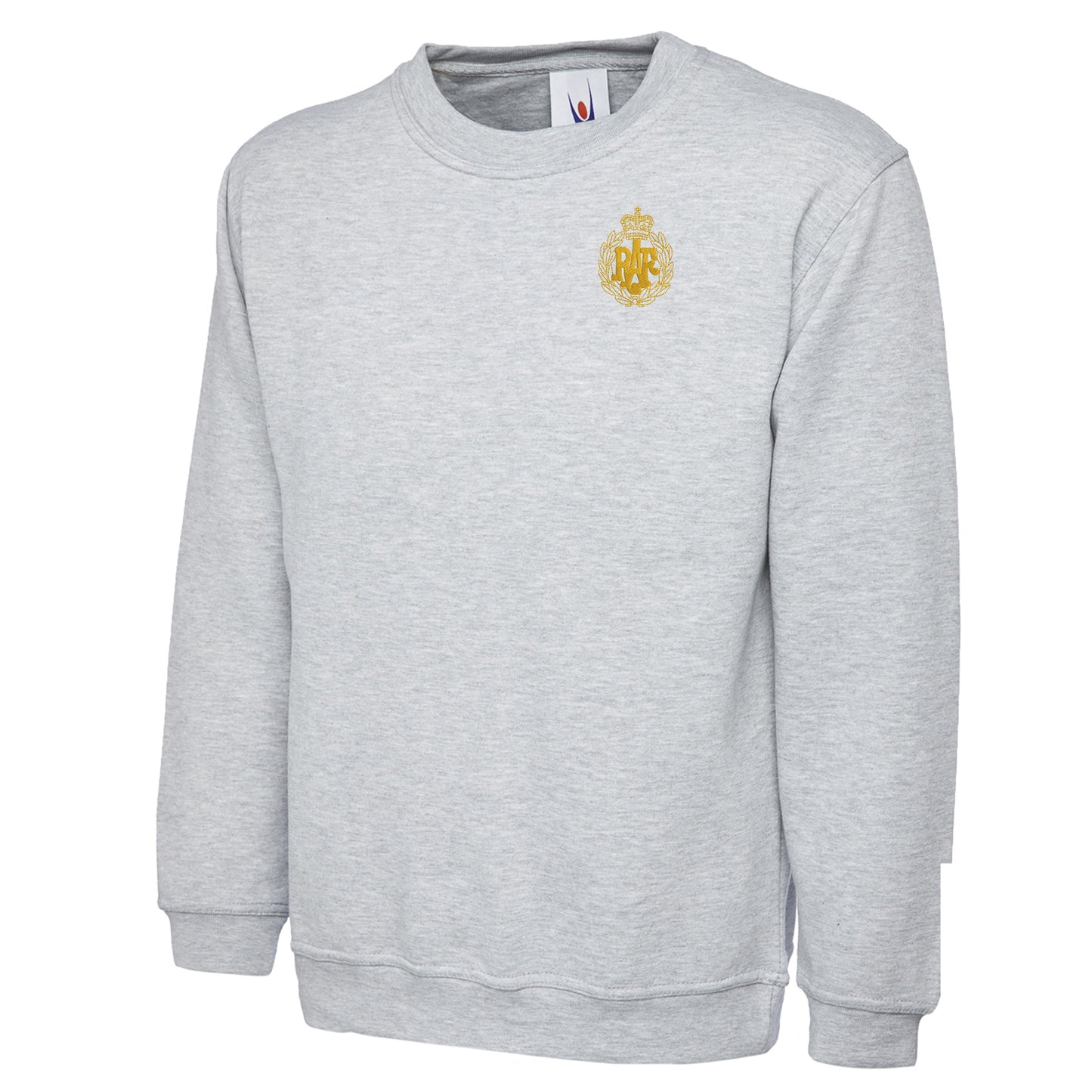 RAF Cap Badge Embroidered Classic Sweatshirt