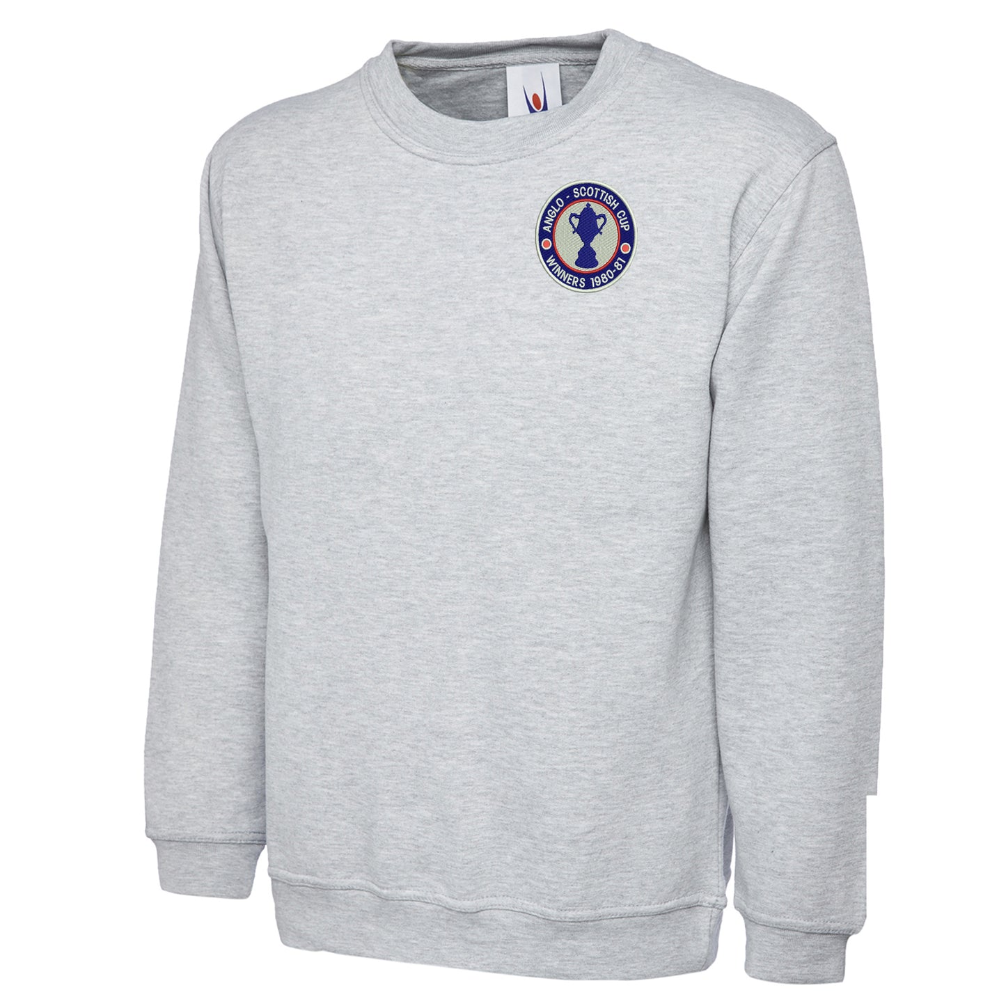 Retro Chesterfield Anglo-Scottish Cup Winners 1981 Embroidered Classic Sweatshirt