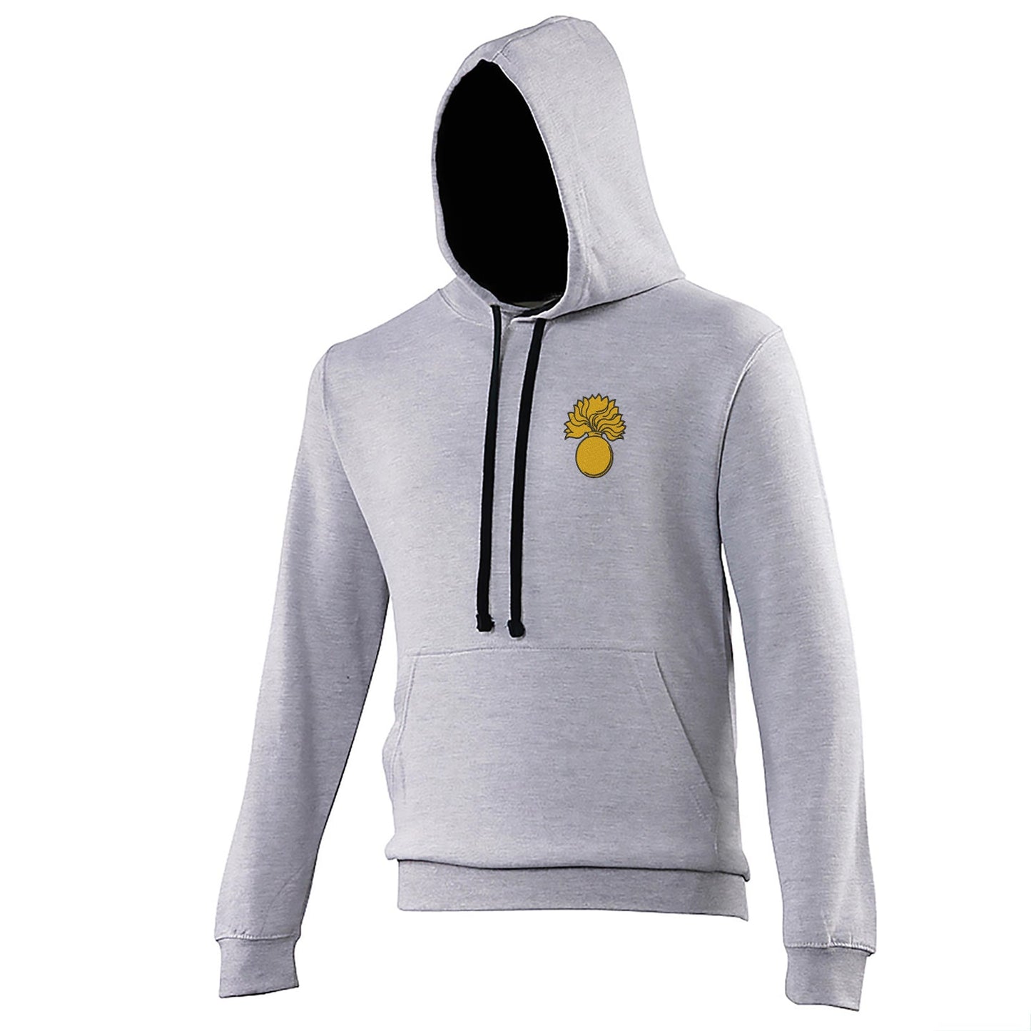 Grenadier Guards Cap Badge Embroidered Contrast Hoodie