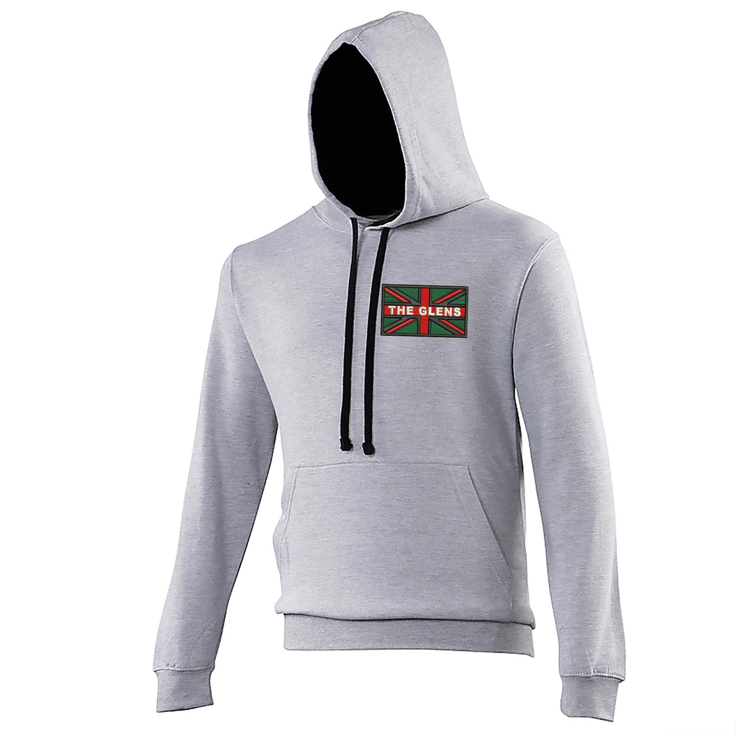 The Glens Coloured Union Jack Hoodie