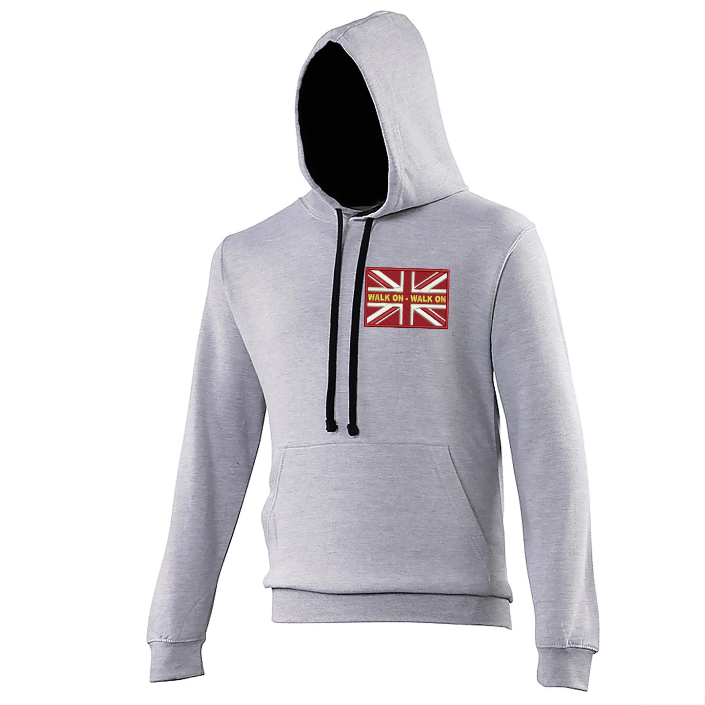 Walk On Walk On Coloured Union Jack Hoodie