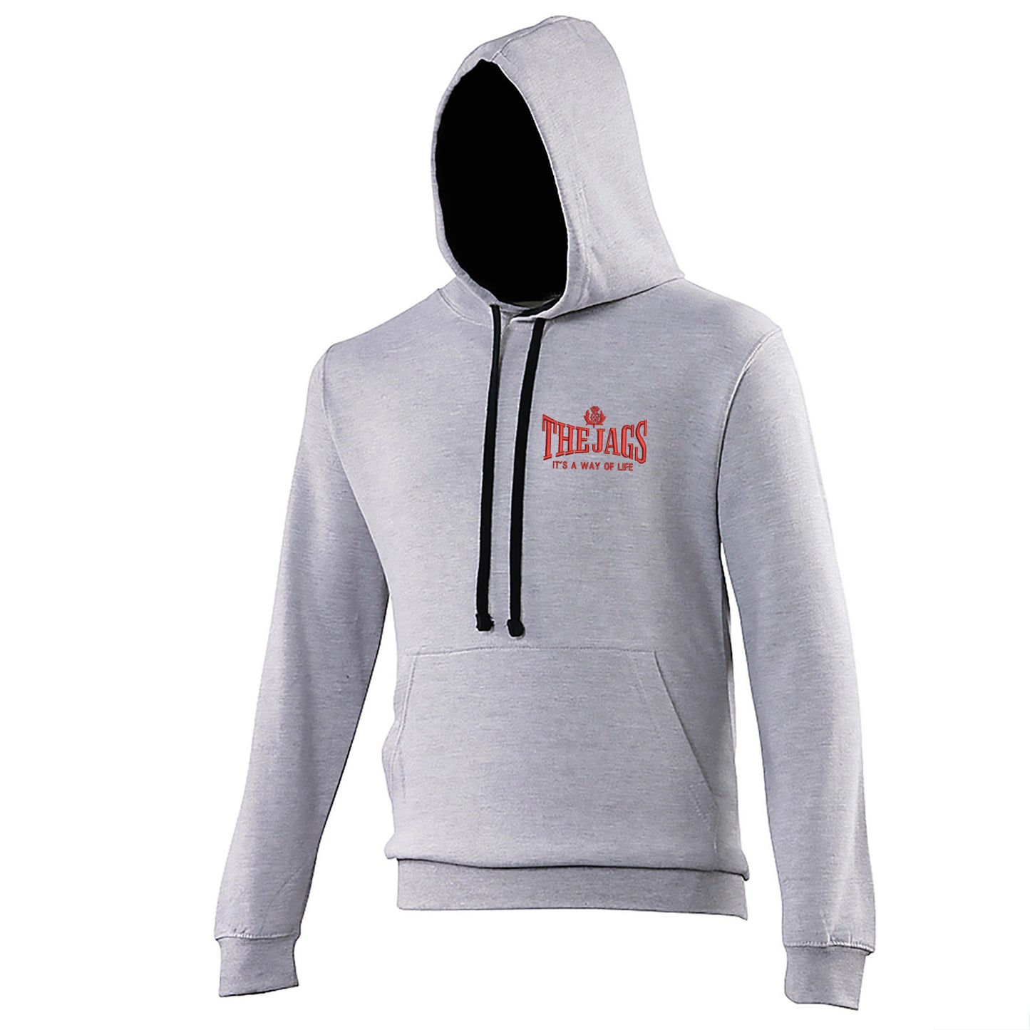 The Jags It's Way of Life Embroidered Contrast Hoodie