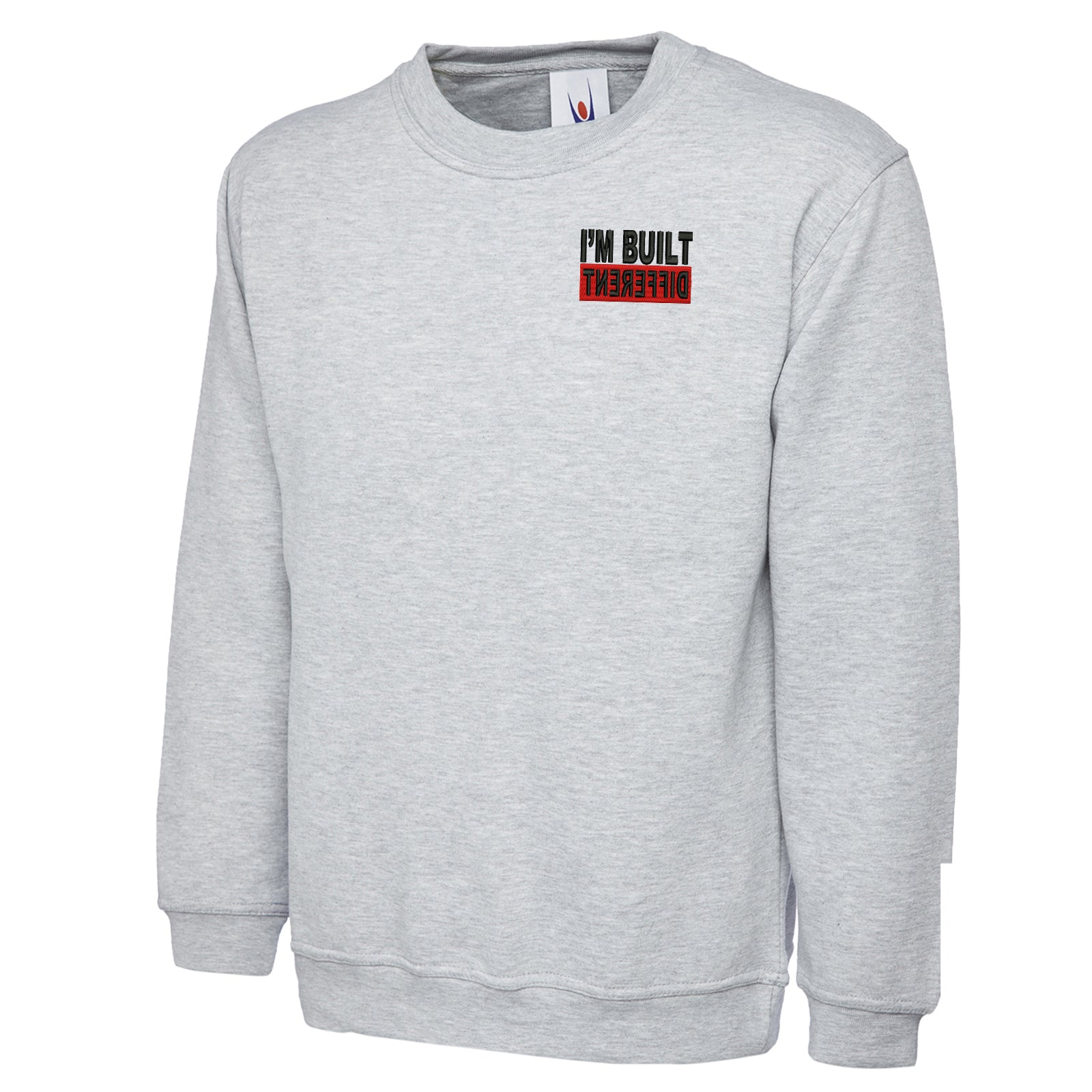 Hits Different Embroidered Sweatshirt