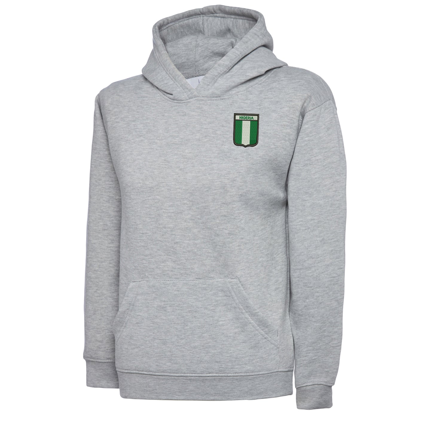 Flag of Nigeria Shield Hoodie