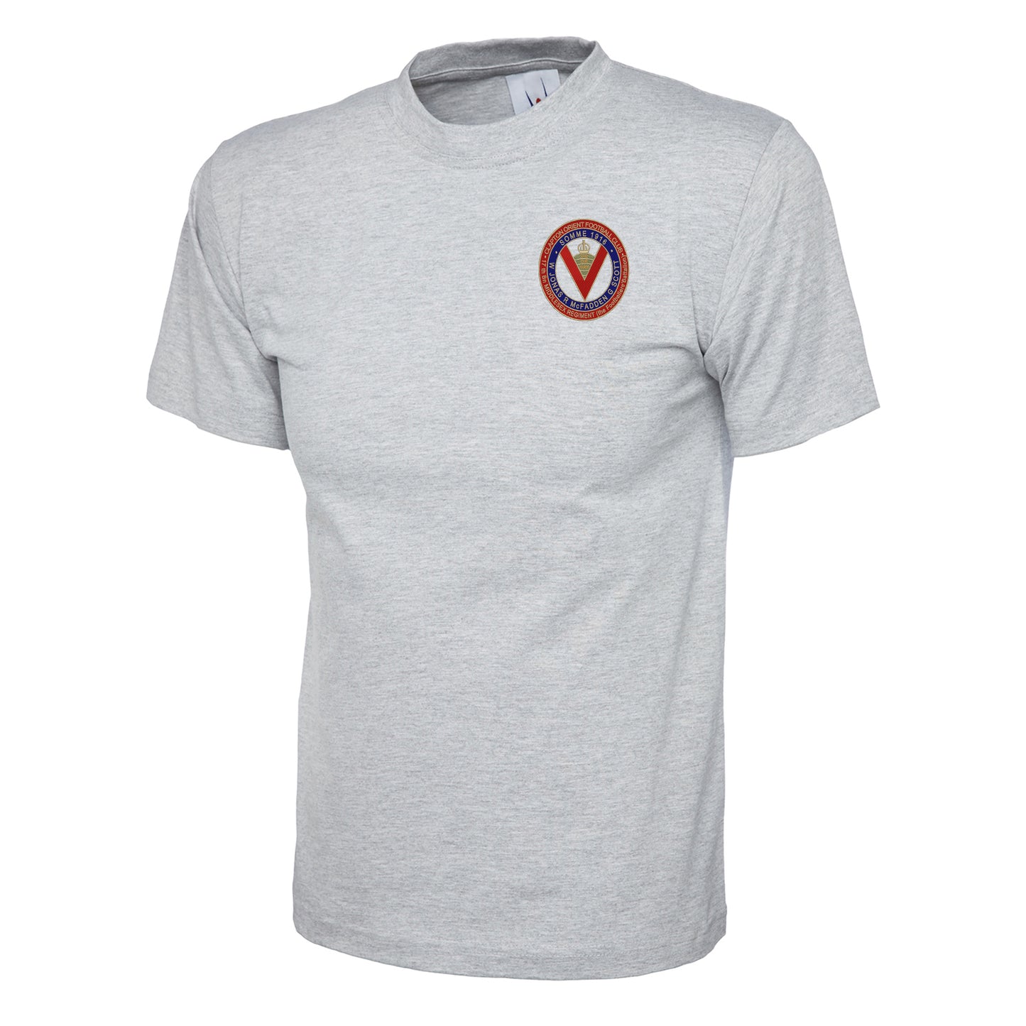Retro Clapton Orient Somme Memorial Embroidered Children's T-Shirt
