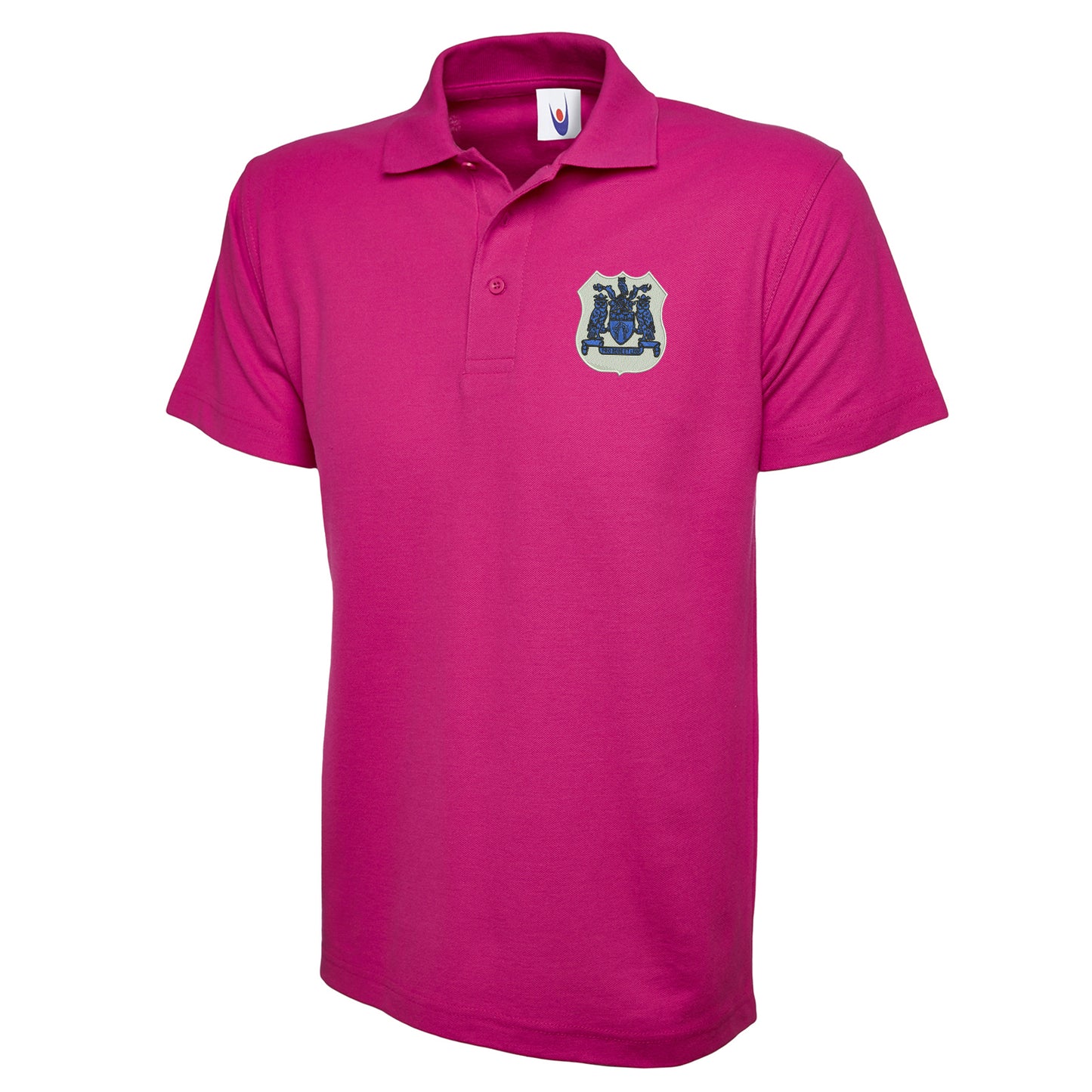 Retro Leeds 1950s Embroidered Classic Polo Shirt