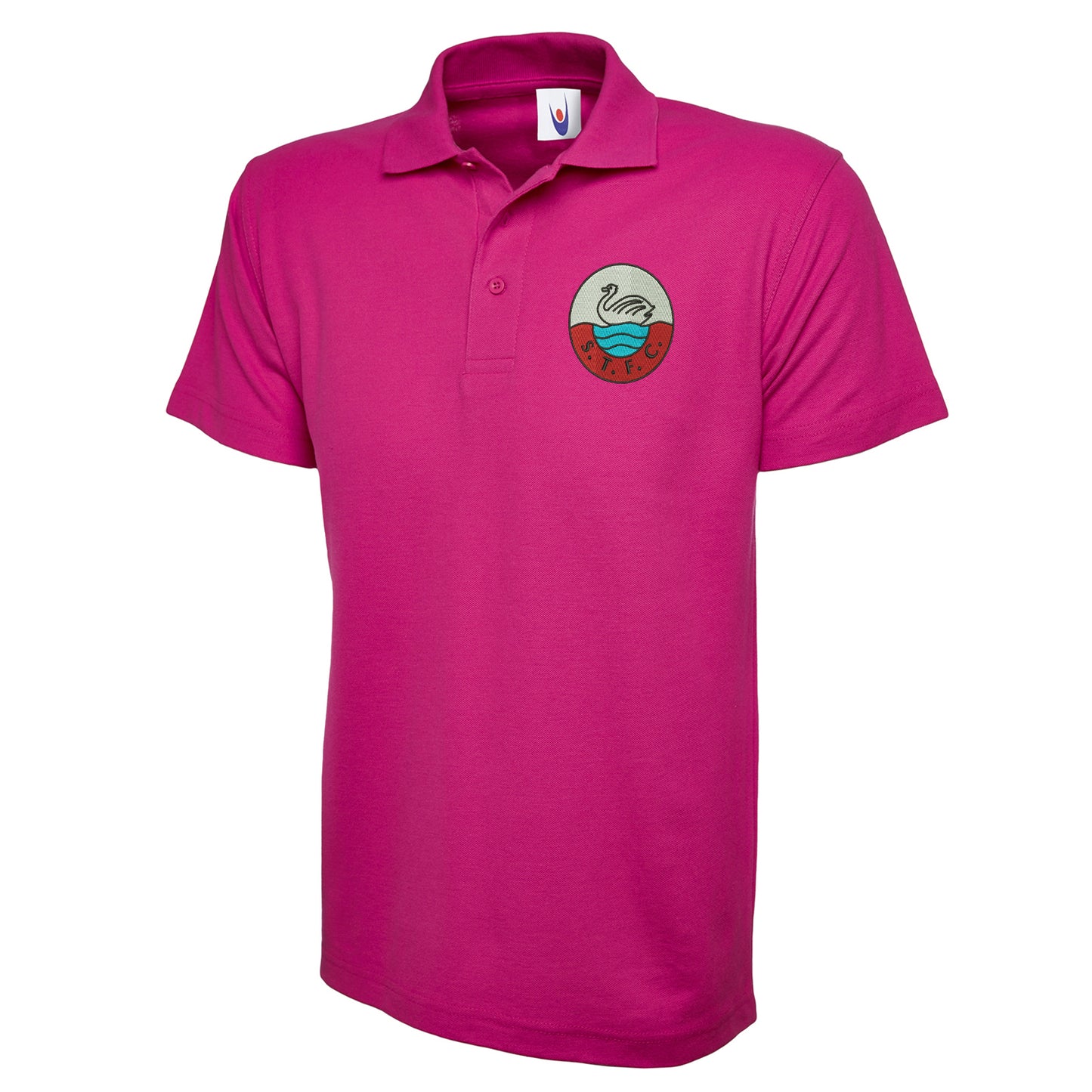 Retro Swansea 1960s Embroidered Classic Polo Shirt