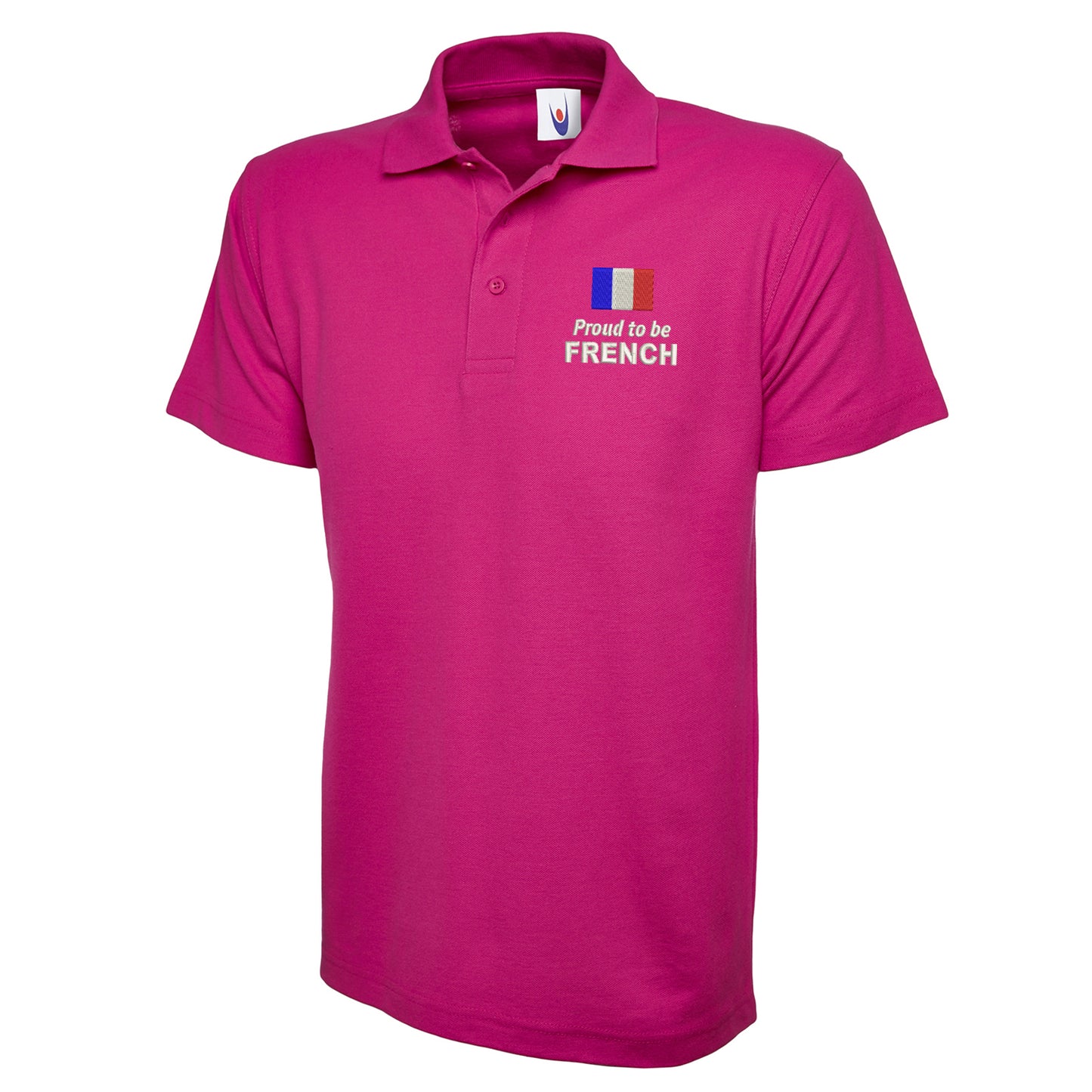 Proud to be French Embroidered Classic Polo Shirt
