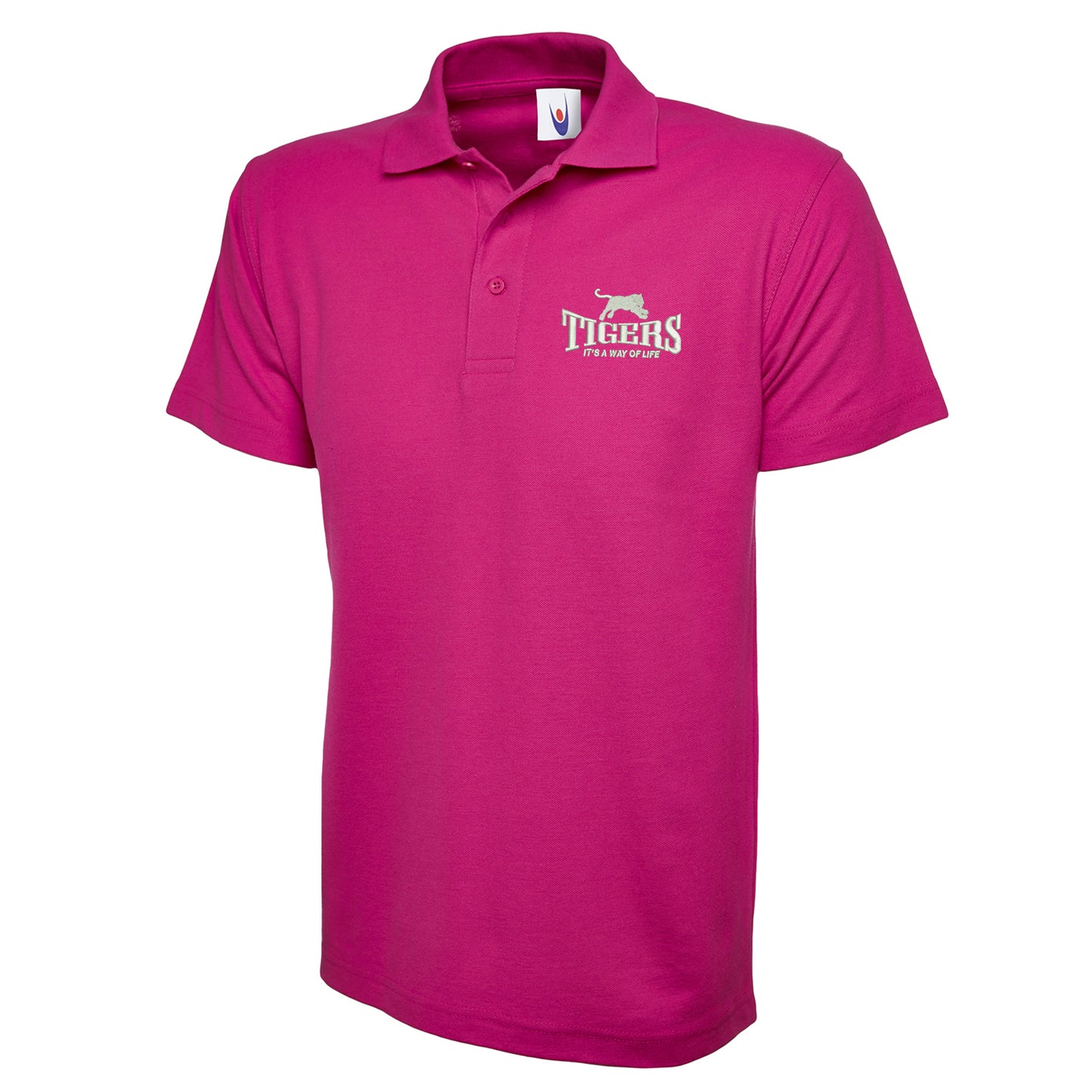 Tigers It's a Way of Life Embroidered Classic Polo Shirt