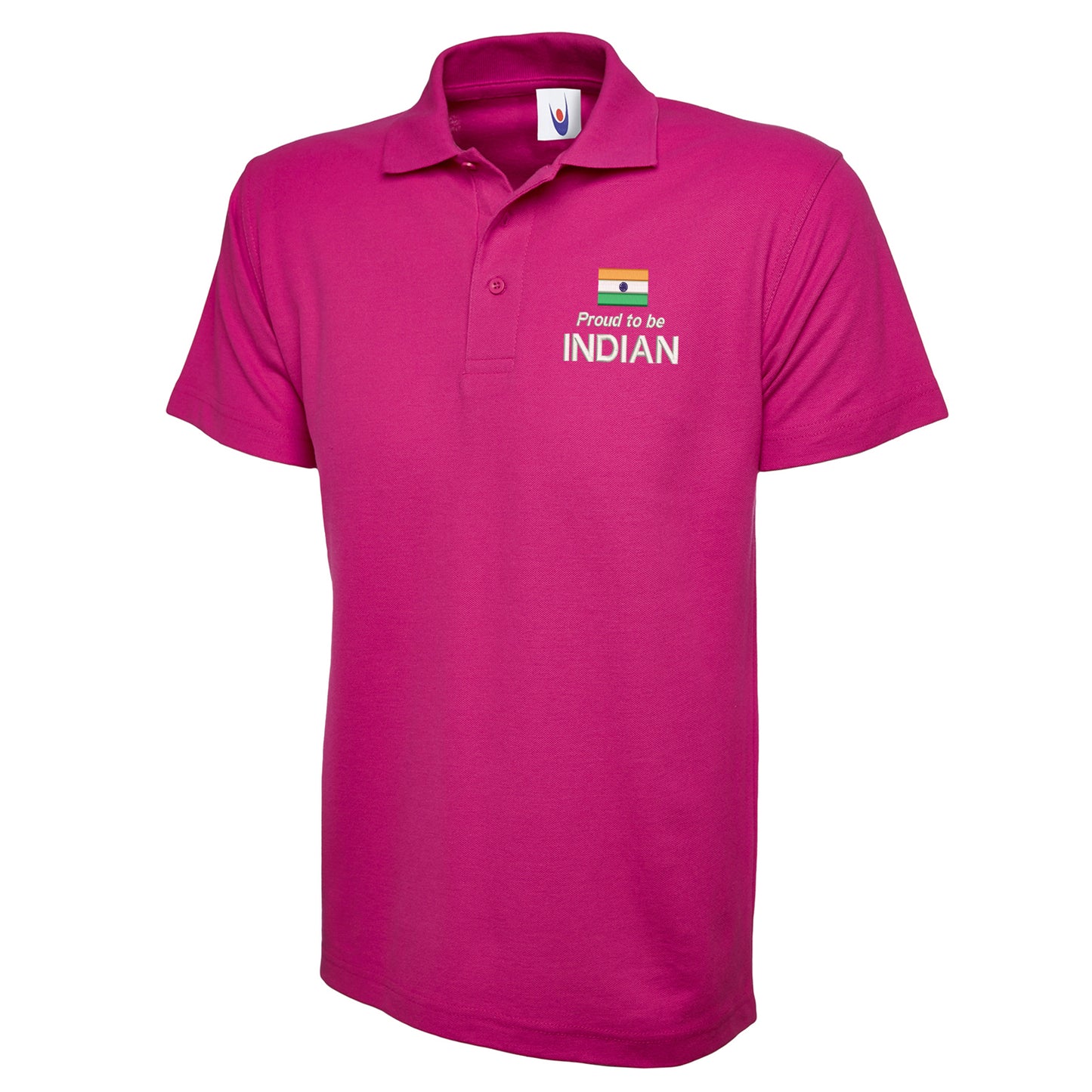 Proud to be Indian Embroidered Classic Polo Shirt