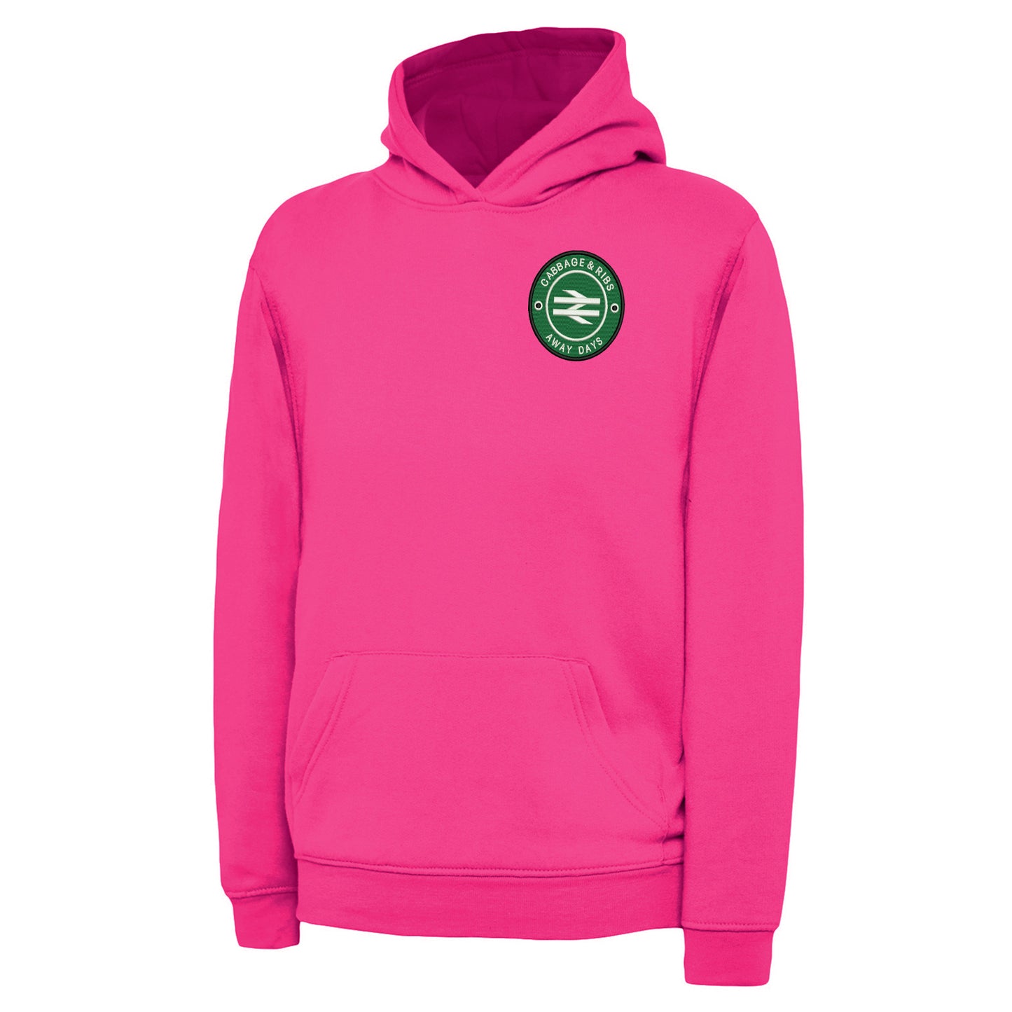 Cabbage & Ribs Away Days Embroidered Children's Hoodie