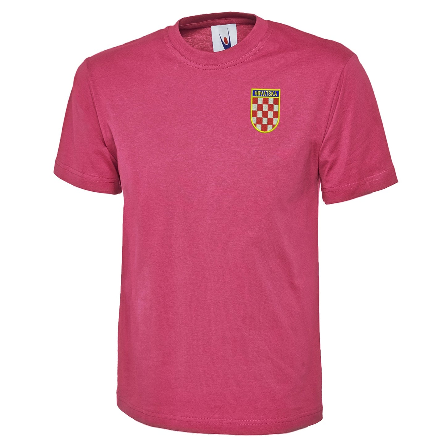 Retro Croatia 1960s Embroidered Classic T-Shirt