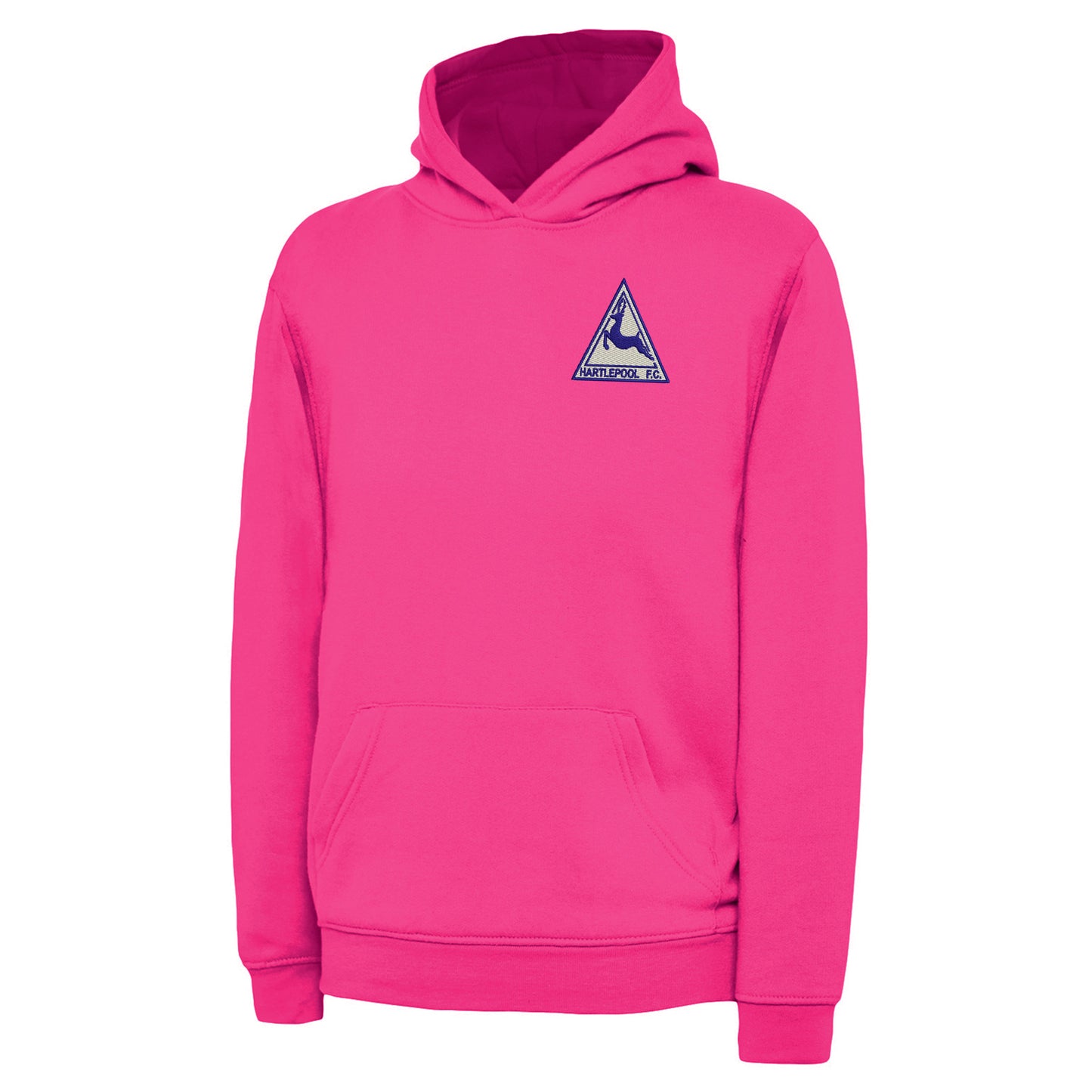 Retro Hartlepool Embroidered Children's Hoodie