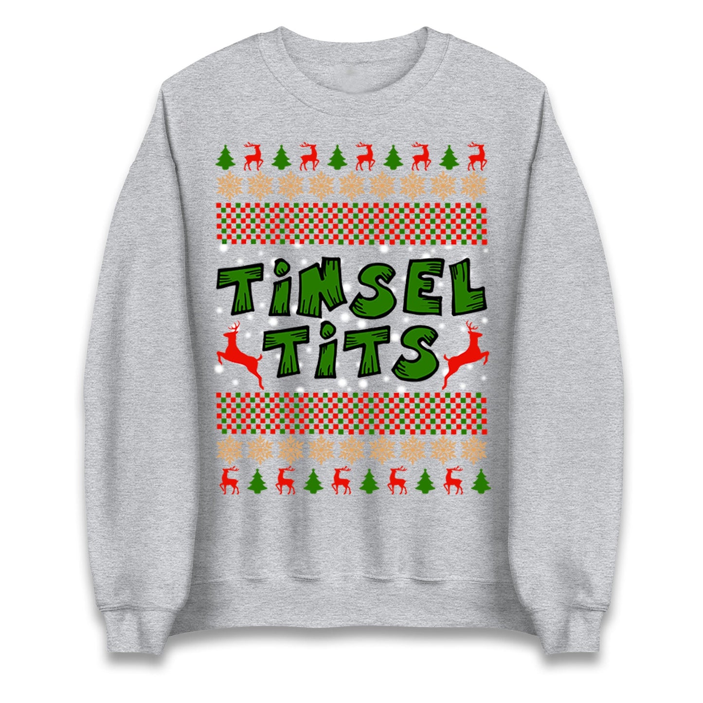 Tinsel Tits Christmas Jumper