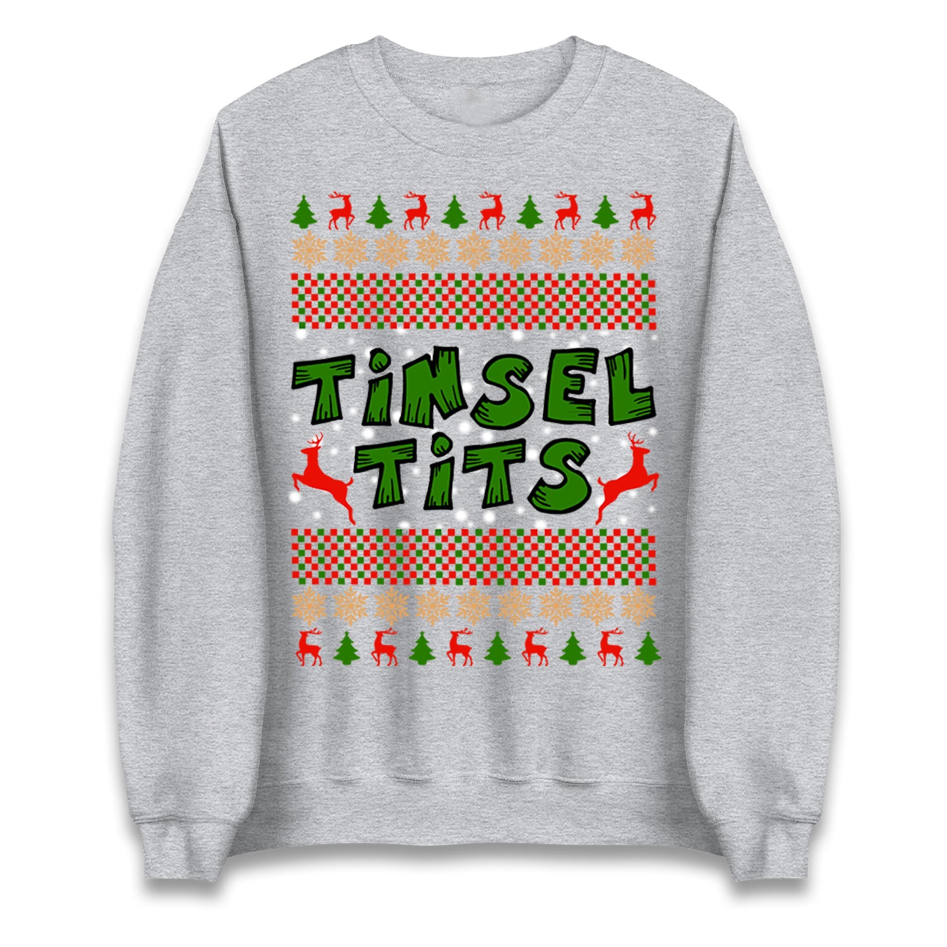 Tinsel Tits Christmas Jumper