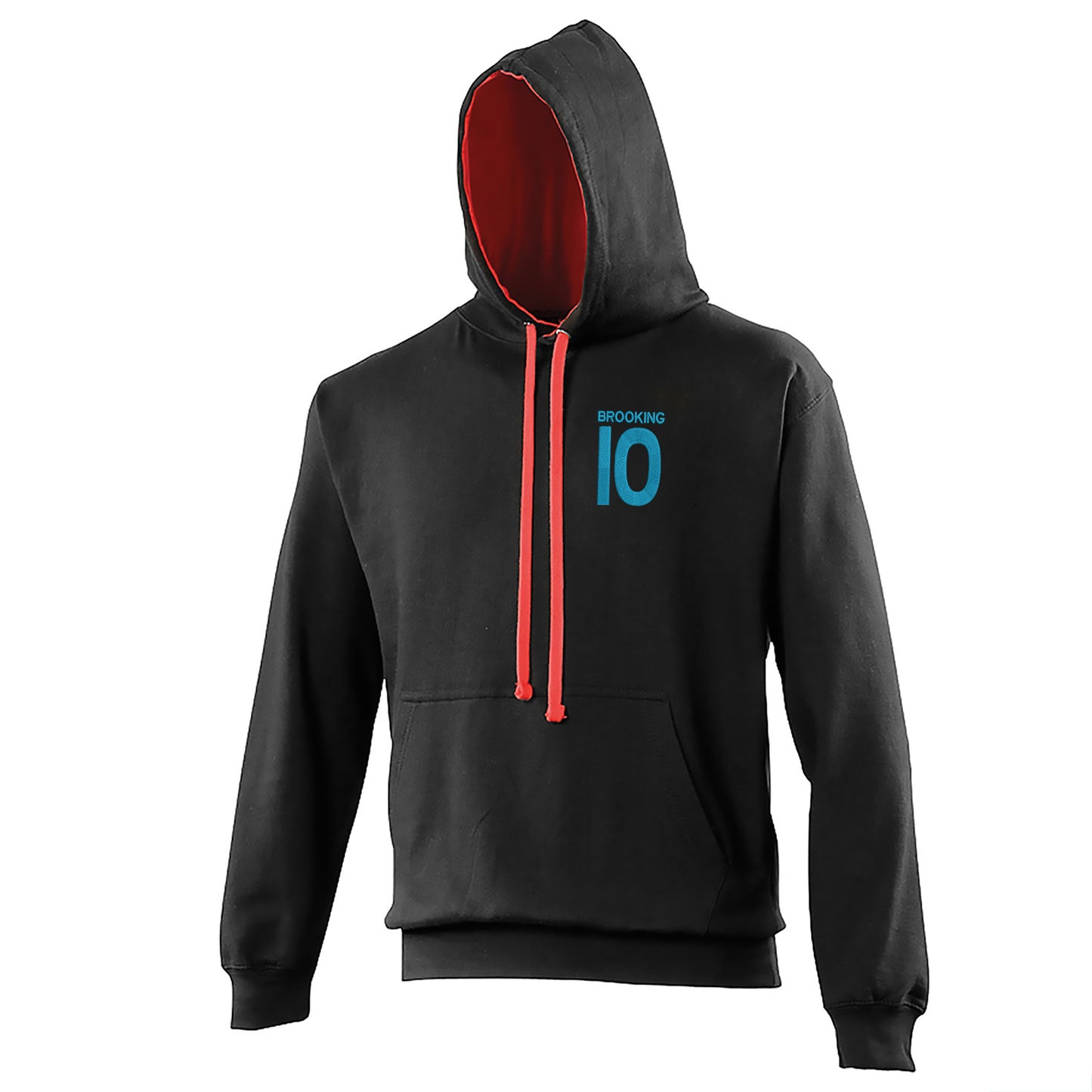 Brooking 10 Embroidered Contrast Hoodie