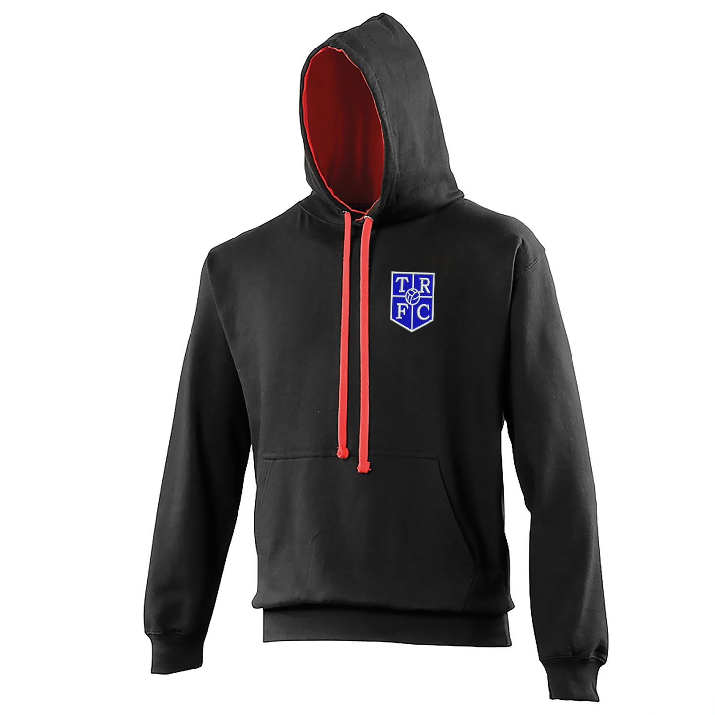 Retro Tranmere 1983 Embroidered Contrast Hoodie