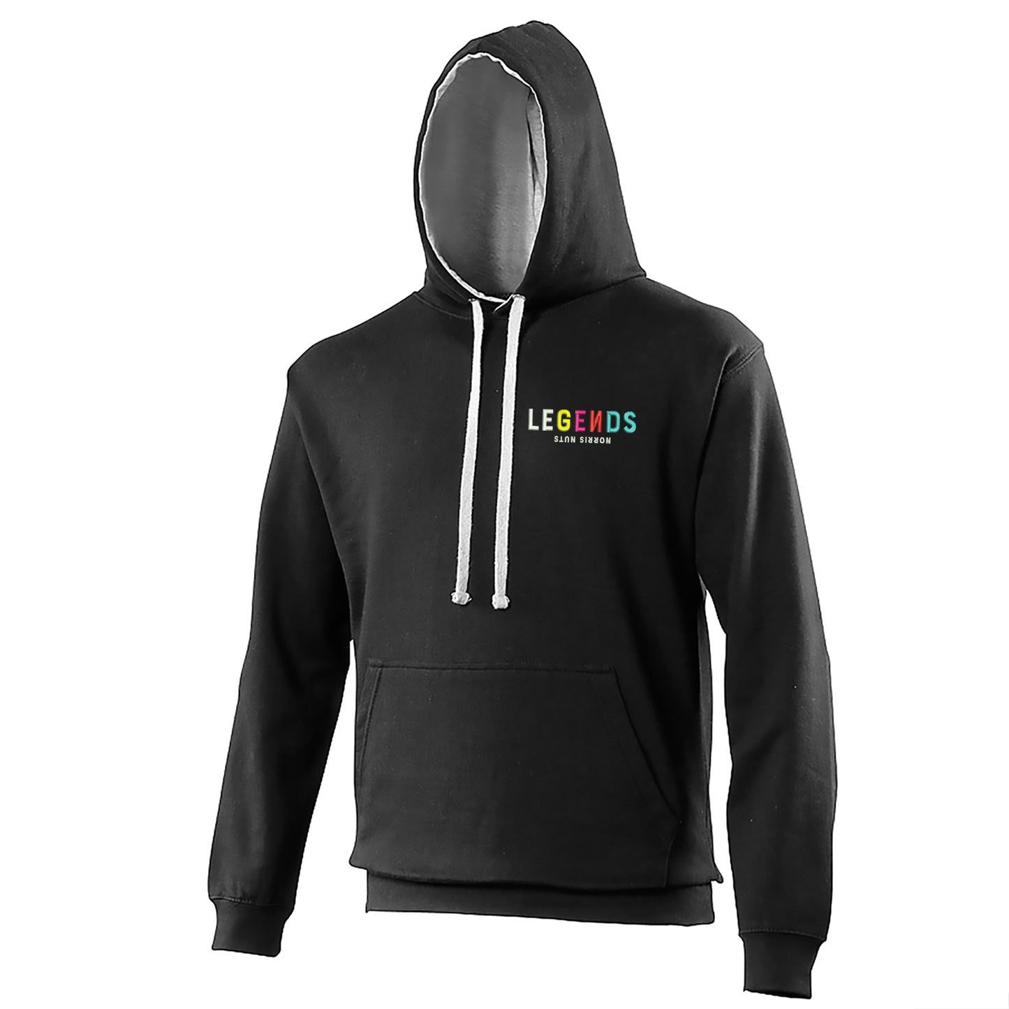 Norris Nuts Legends Embroidered Contrast Hoodie