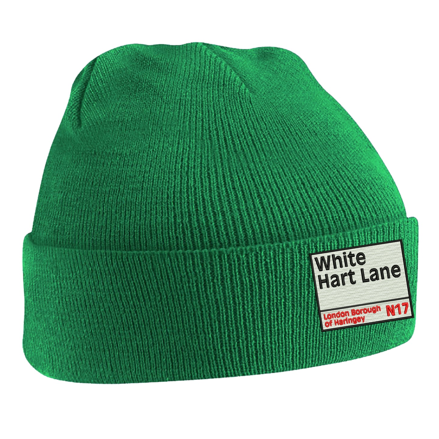 Retro White Hart Lane Beanie Hat