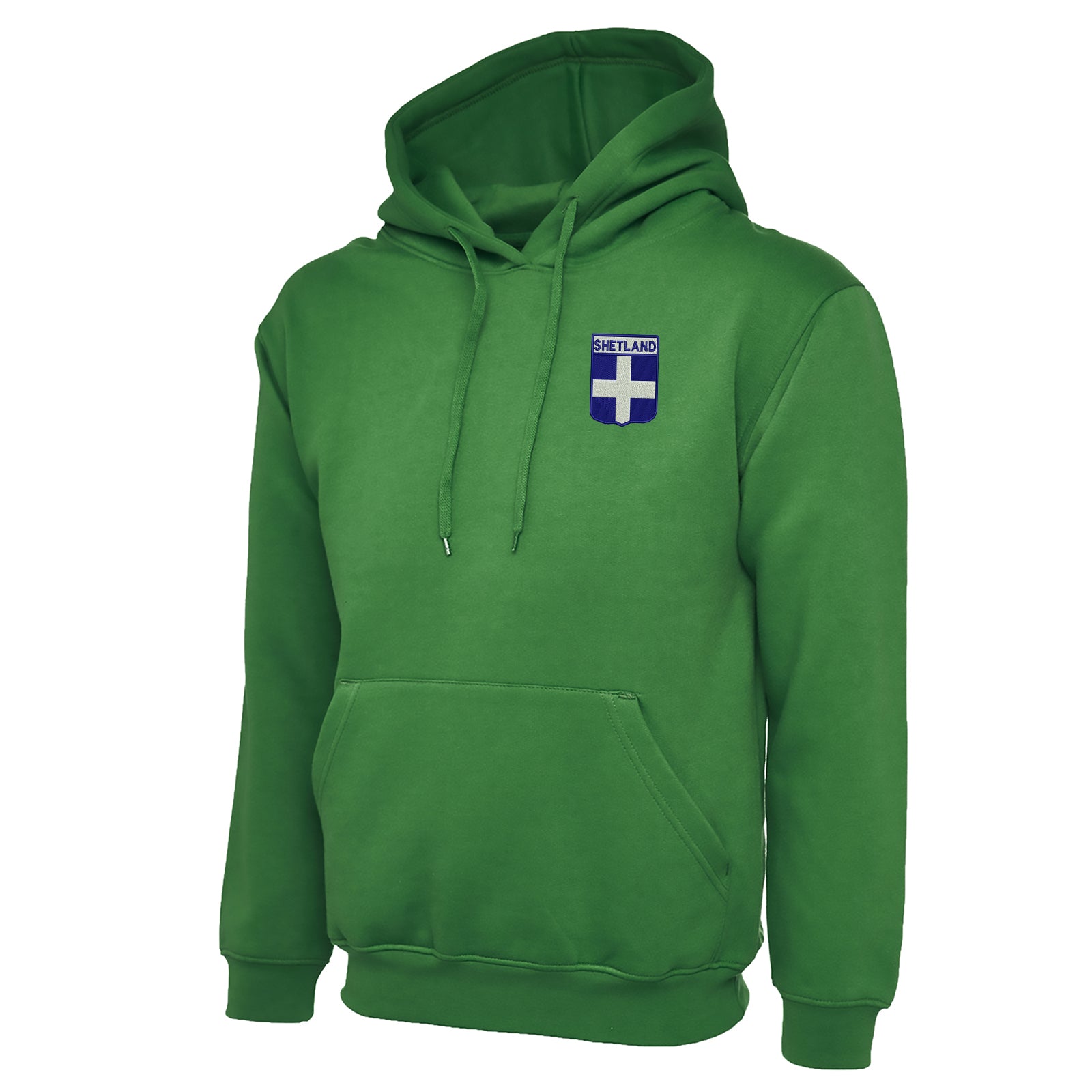 Shetland Flag of Scotland Shield Hoodie