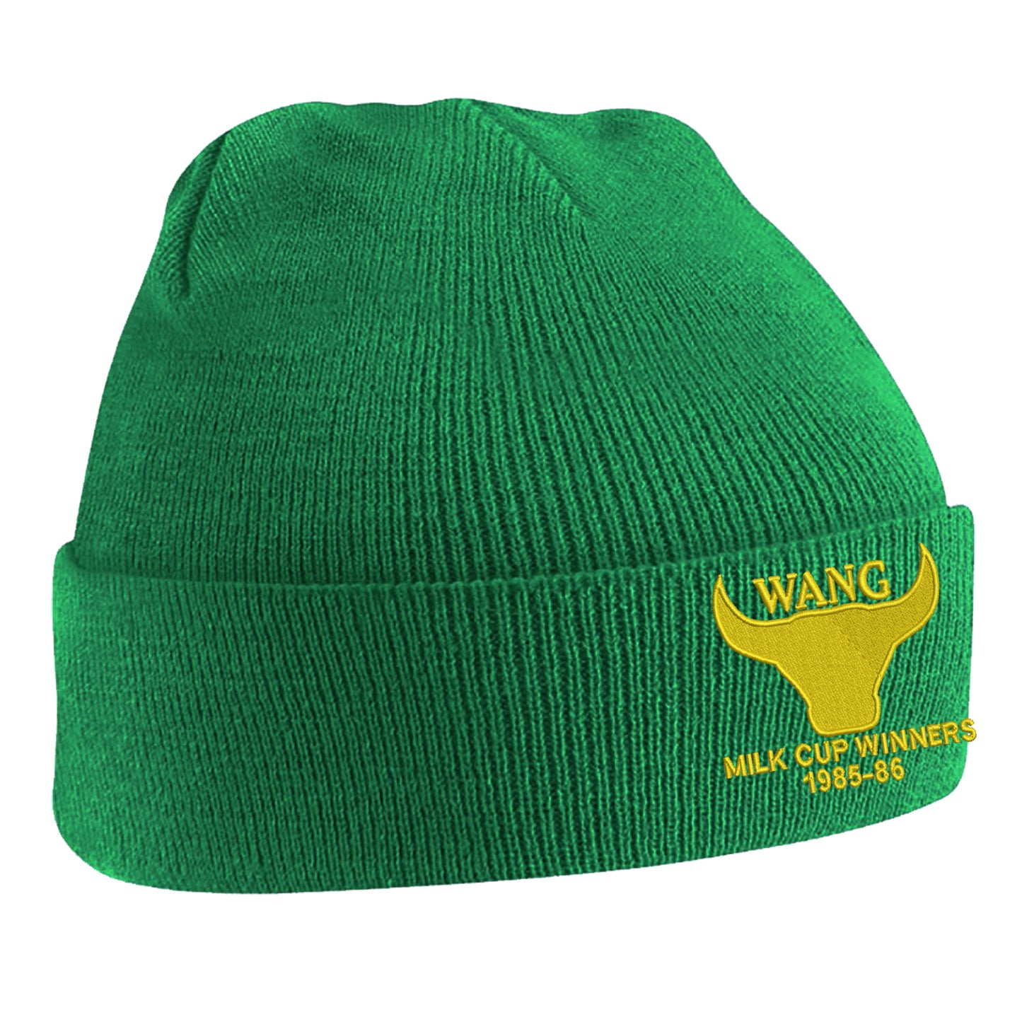 Retro Oxford Milk Cup Winners 1985-86 Embroidered Beanie Hat