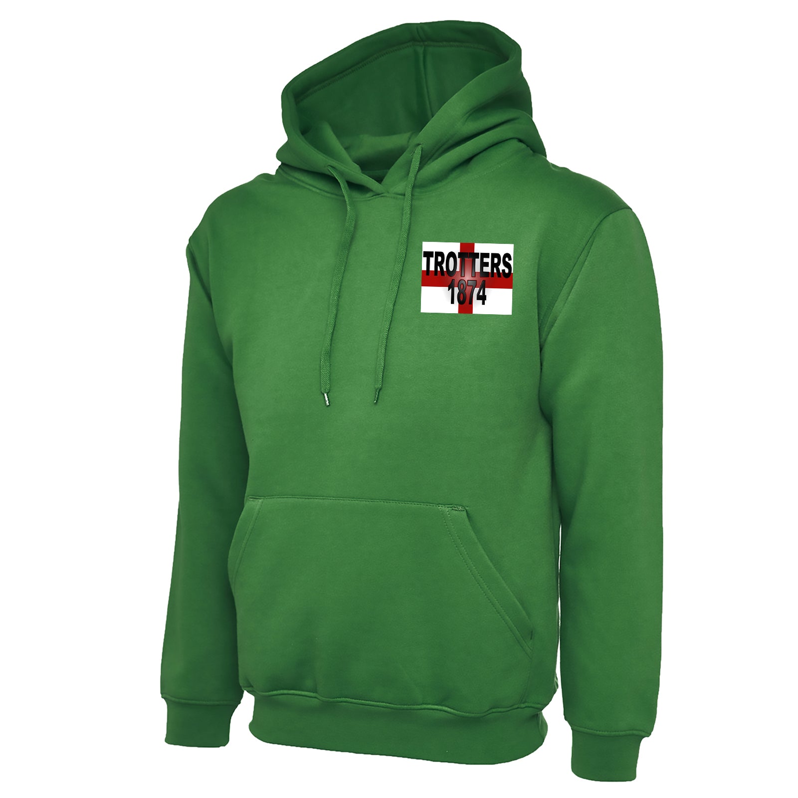 Trotters 1874 England Flag Hoodie