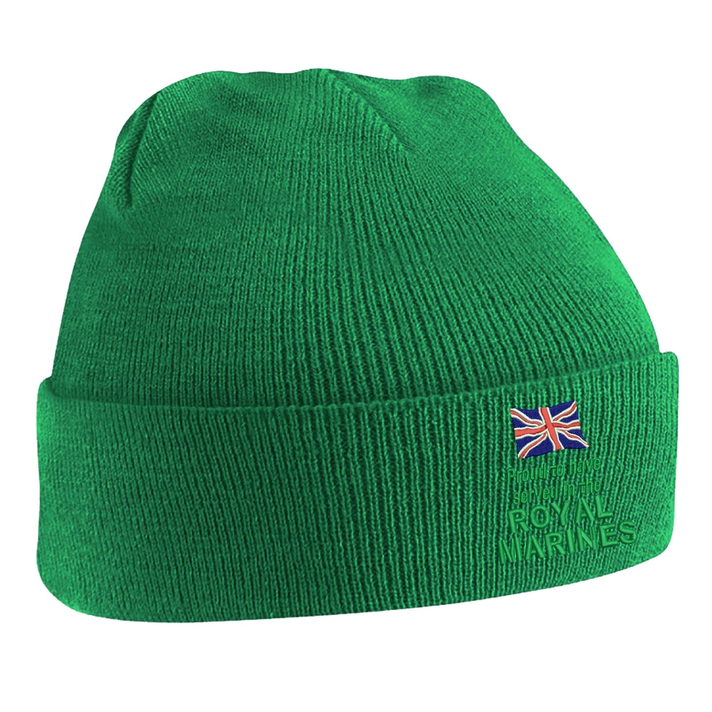 Proud to Have Served in The Royal Marines Beanie Hat