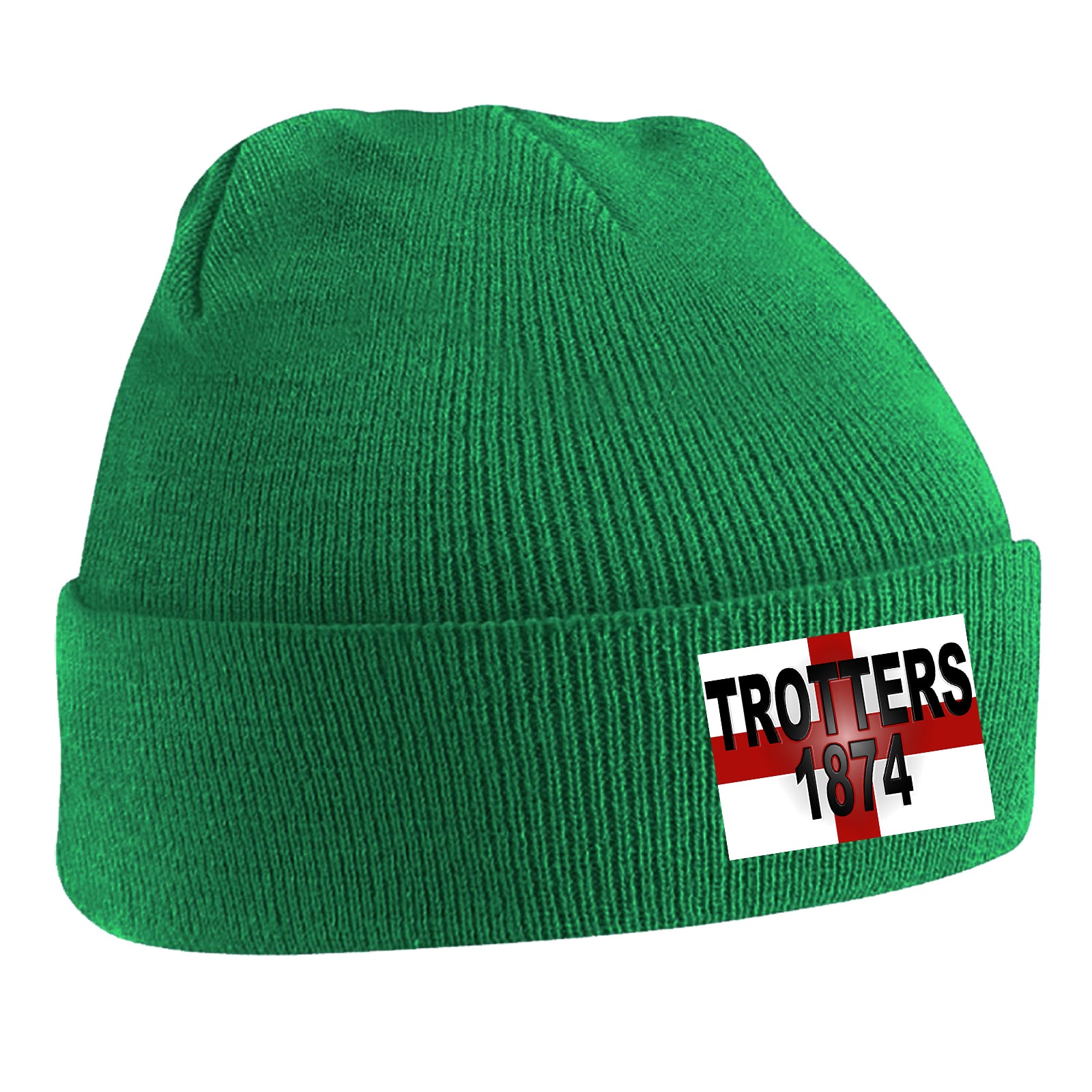 Trotters 1874 England Flag Beanie Hat