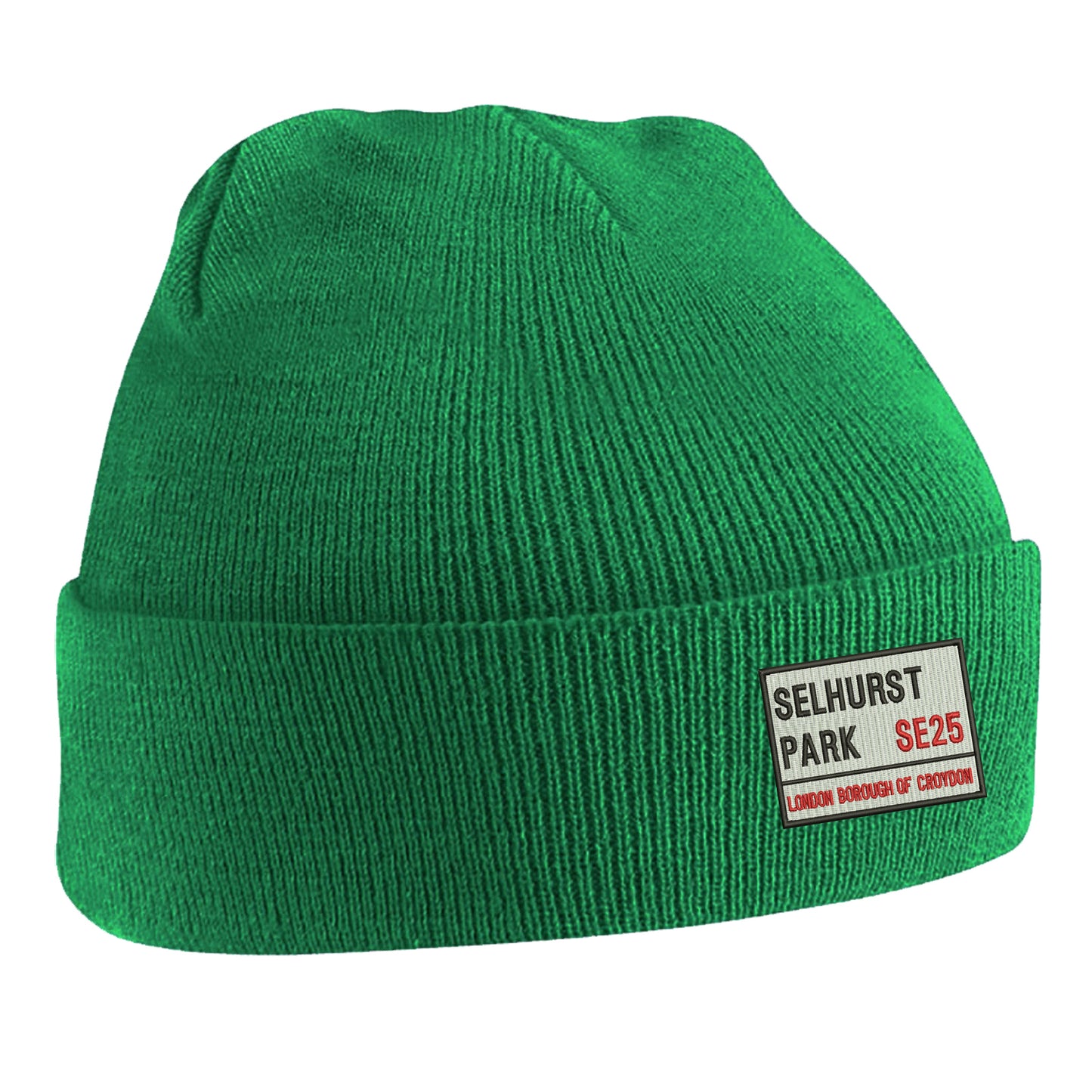 Selhurst Park SE25 Embroidered Beanie Hat