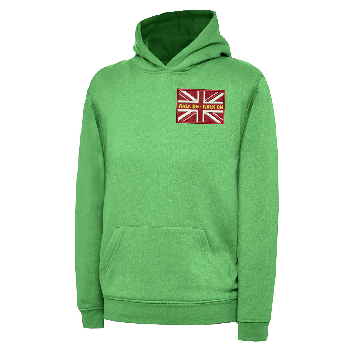 Walk On Walk On Coloured Union Jack Hoodie