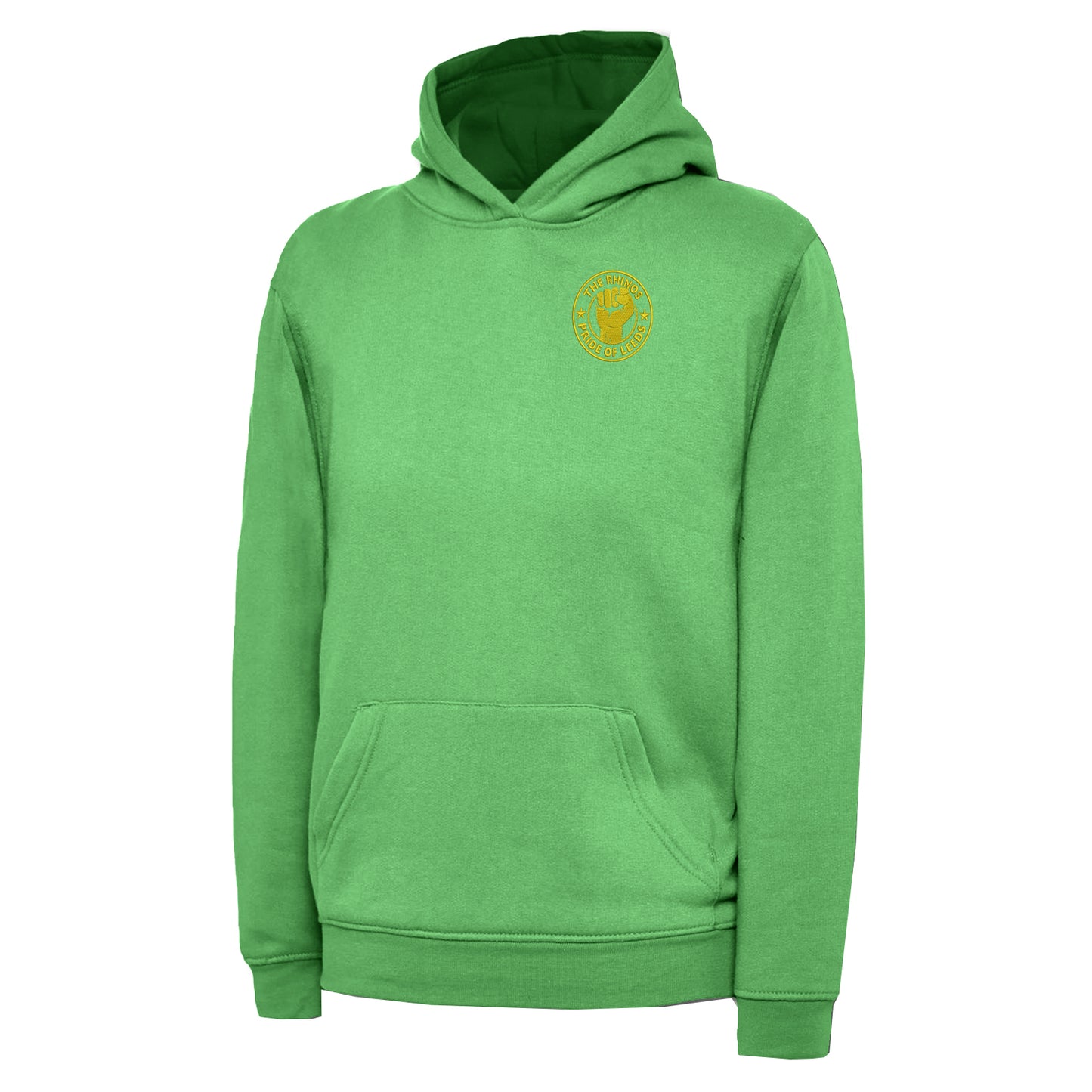 The Rhinos Pride of Leeds Embroidered Hoodie