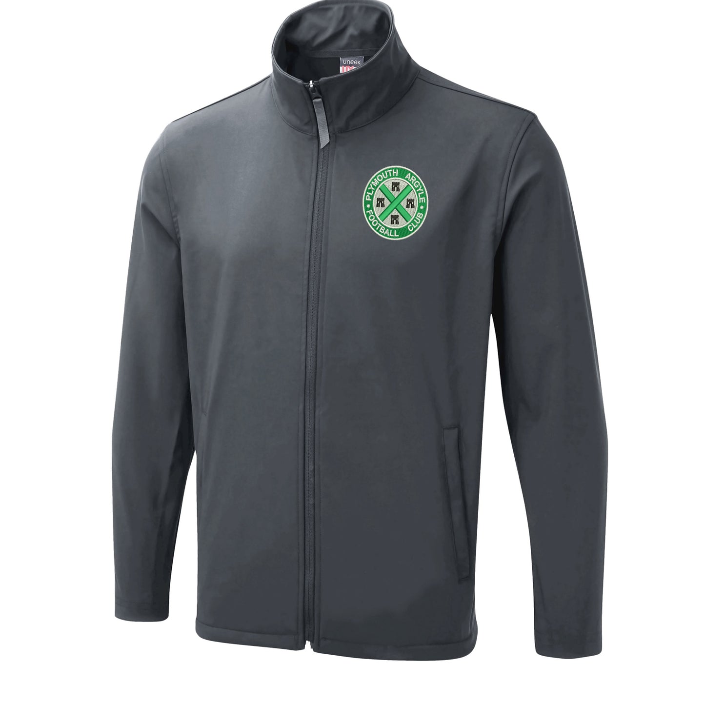 Retro Plymouth 1911 Embroidered Lightweight Soft Shell Jacket