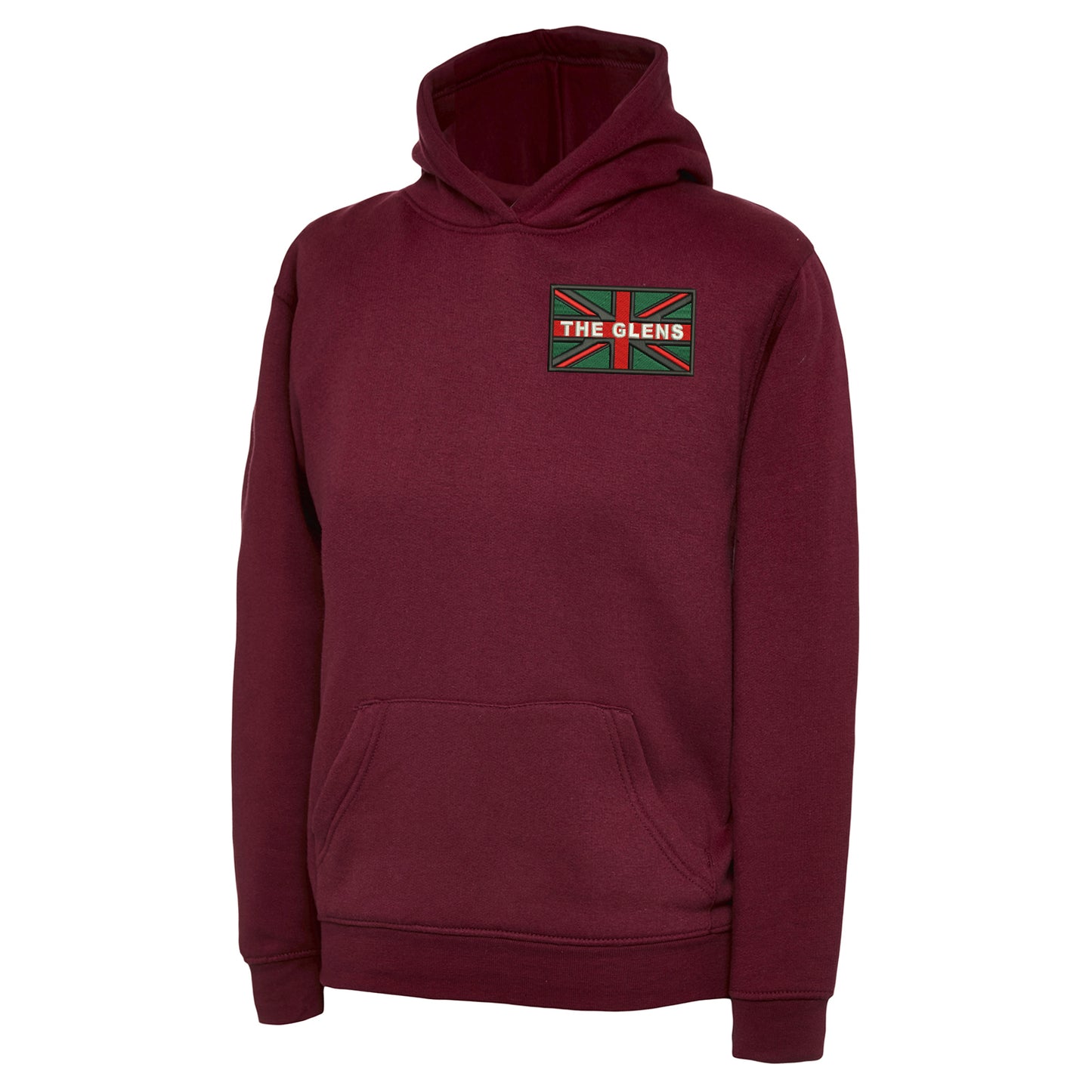 The Glens Coloured Union Jack Hoodie